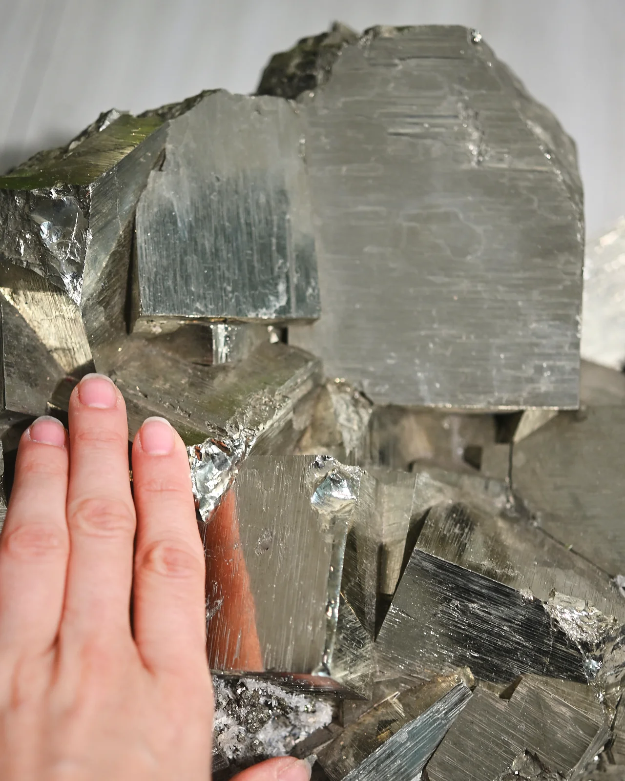 92lb Massive Pyrite Statement Cluster - Image 10