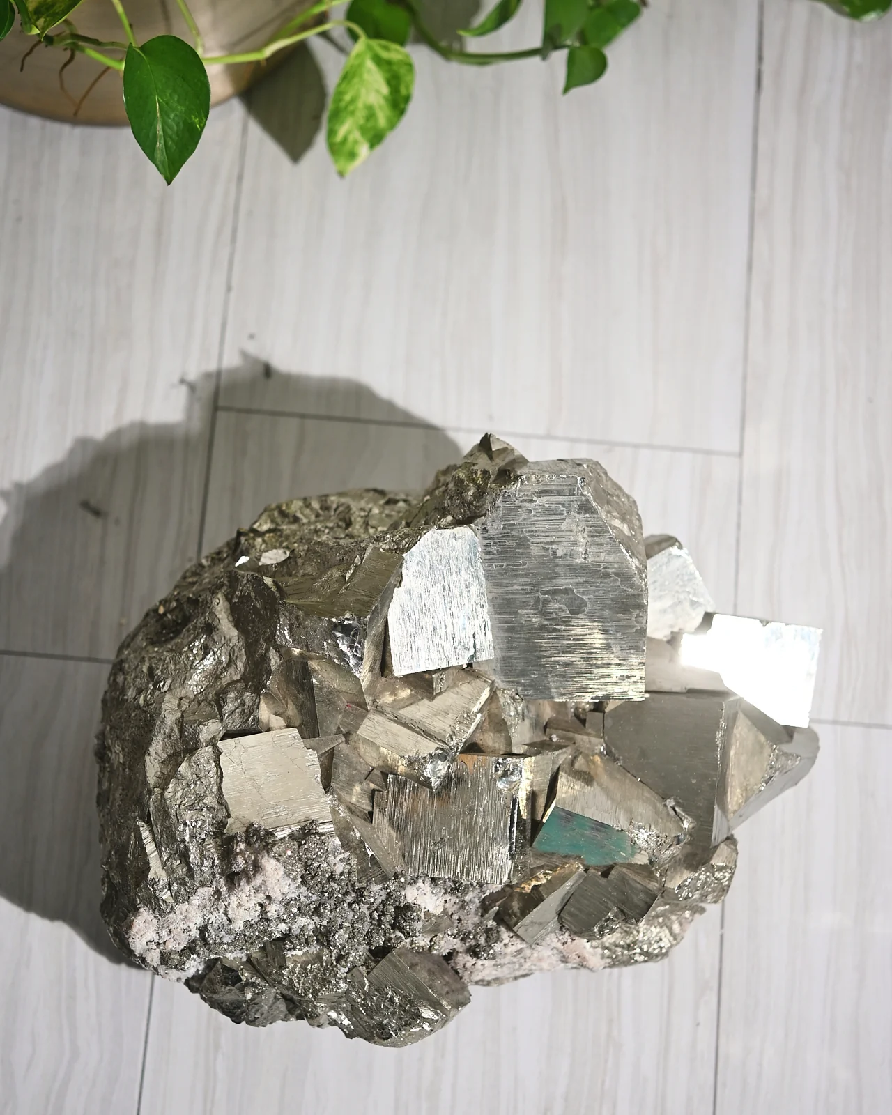 92lb Massive Pyrite Statement Cluster - Image 11