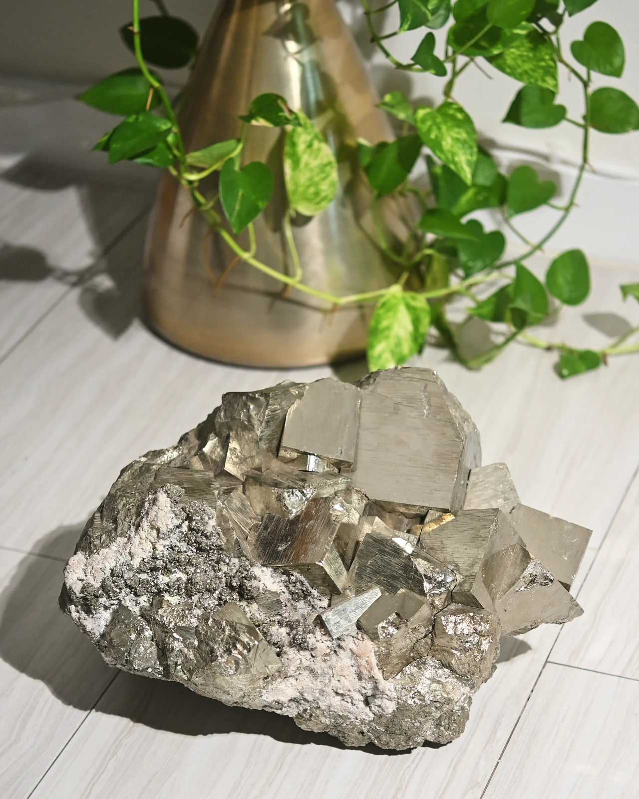 92lb Massive Pyrite Statement Cluster - Image 6