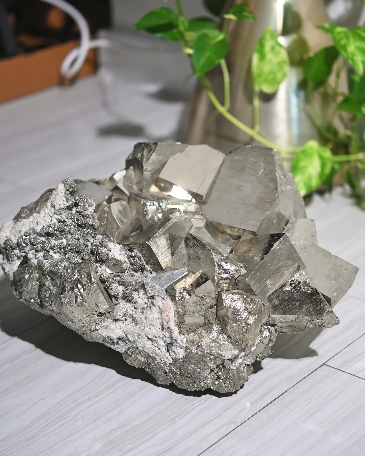 92lb Massive Pyrite Statement Cluster - Image 8