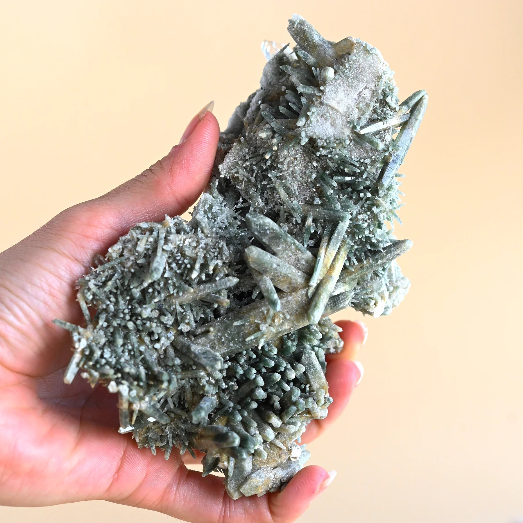 AA Green Chlorite Himalayan Cluster 5 Inch - Image 3