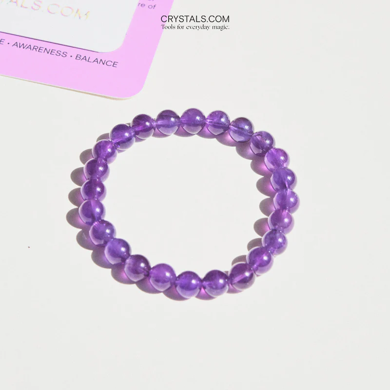Amethyst Bracelet - PEACE - Image 4