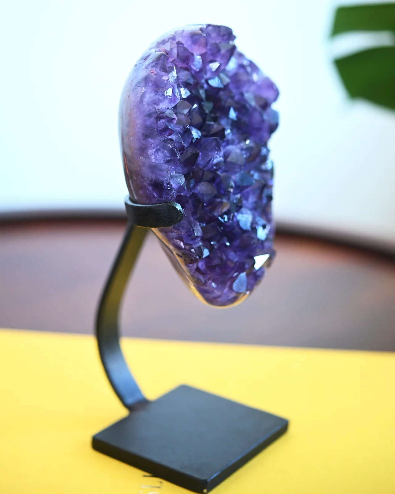 Amethyst Crystal Geode on Stand 3.9lbs - Image 3