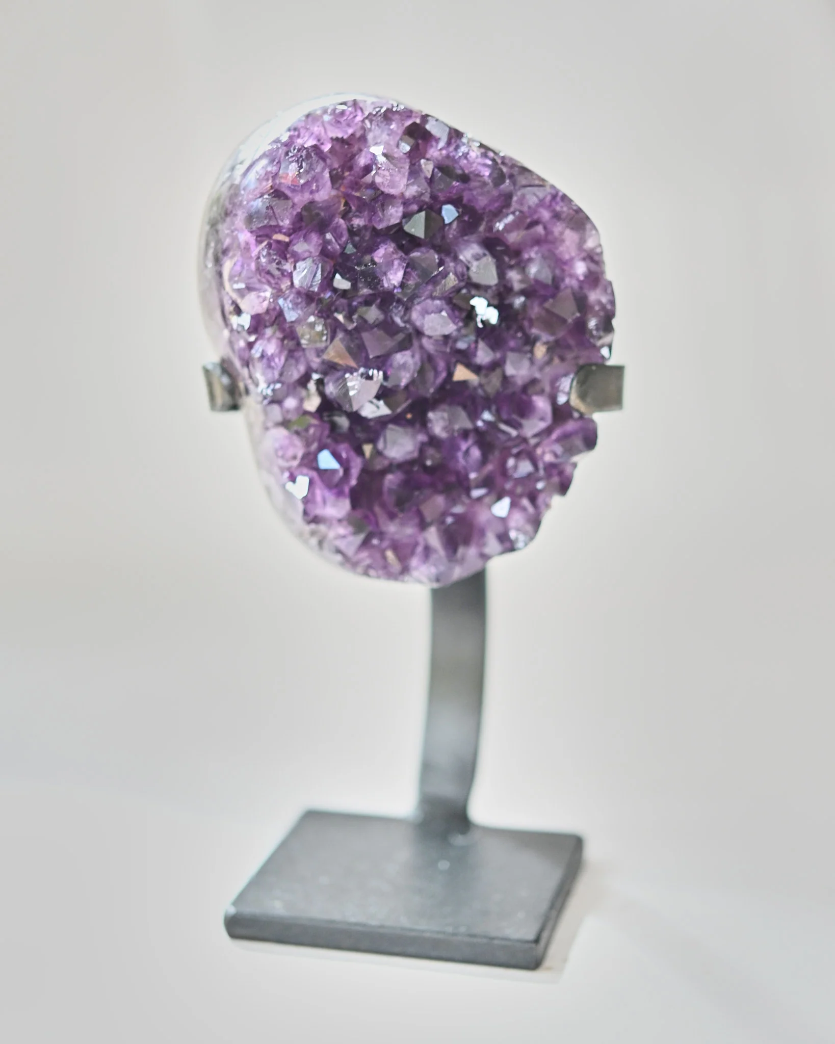Amethyst Crystal Geode on Stand 3lbs - Image 5