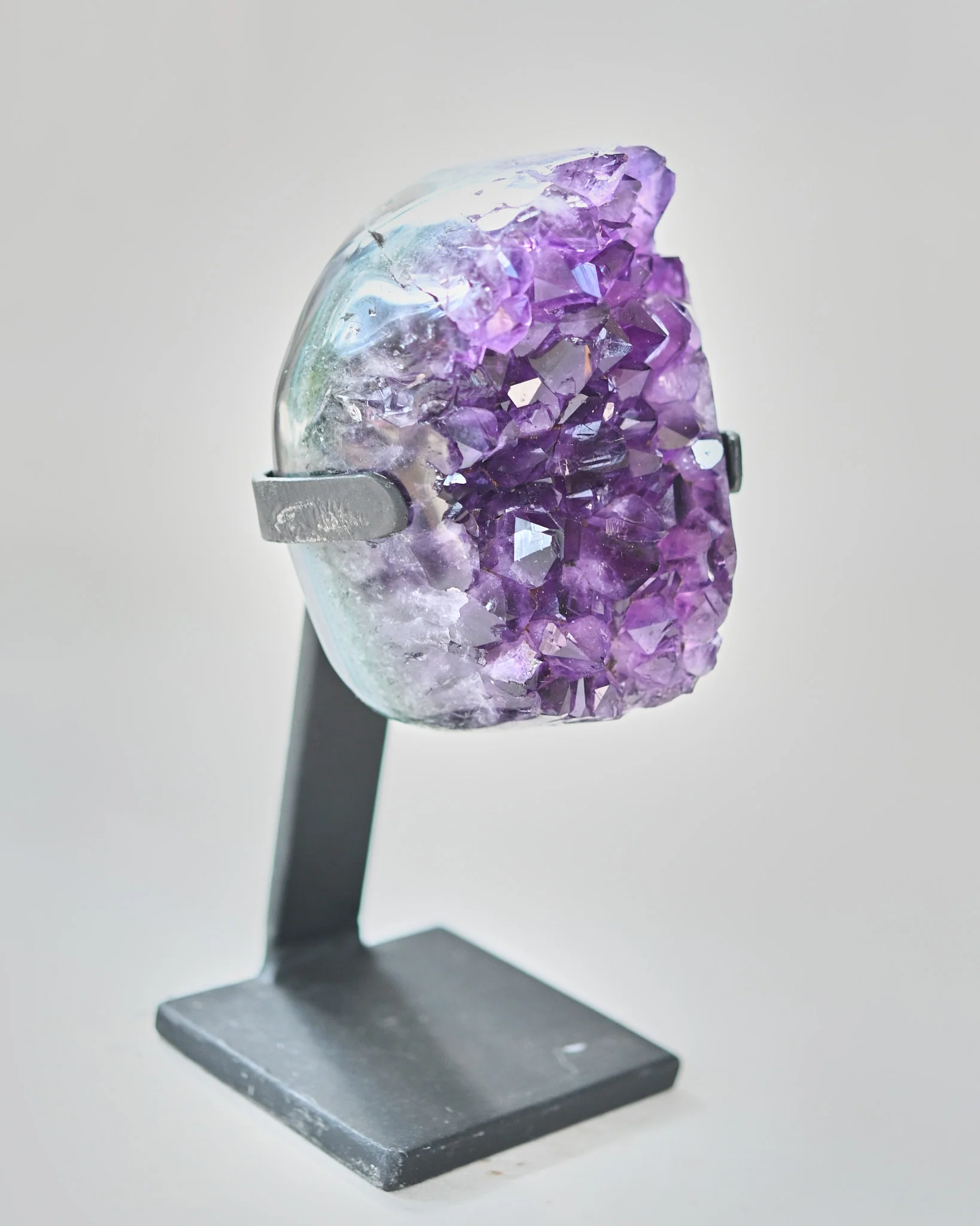 Amethyst Crystal Geode on Stand 3lbs - Image 9