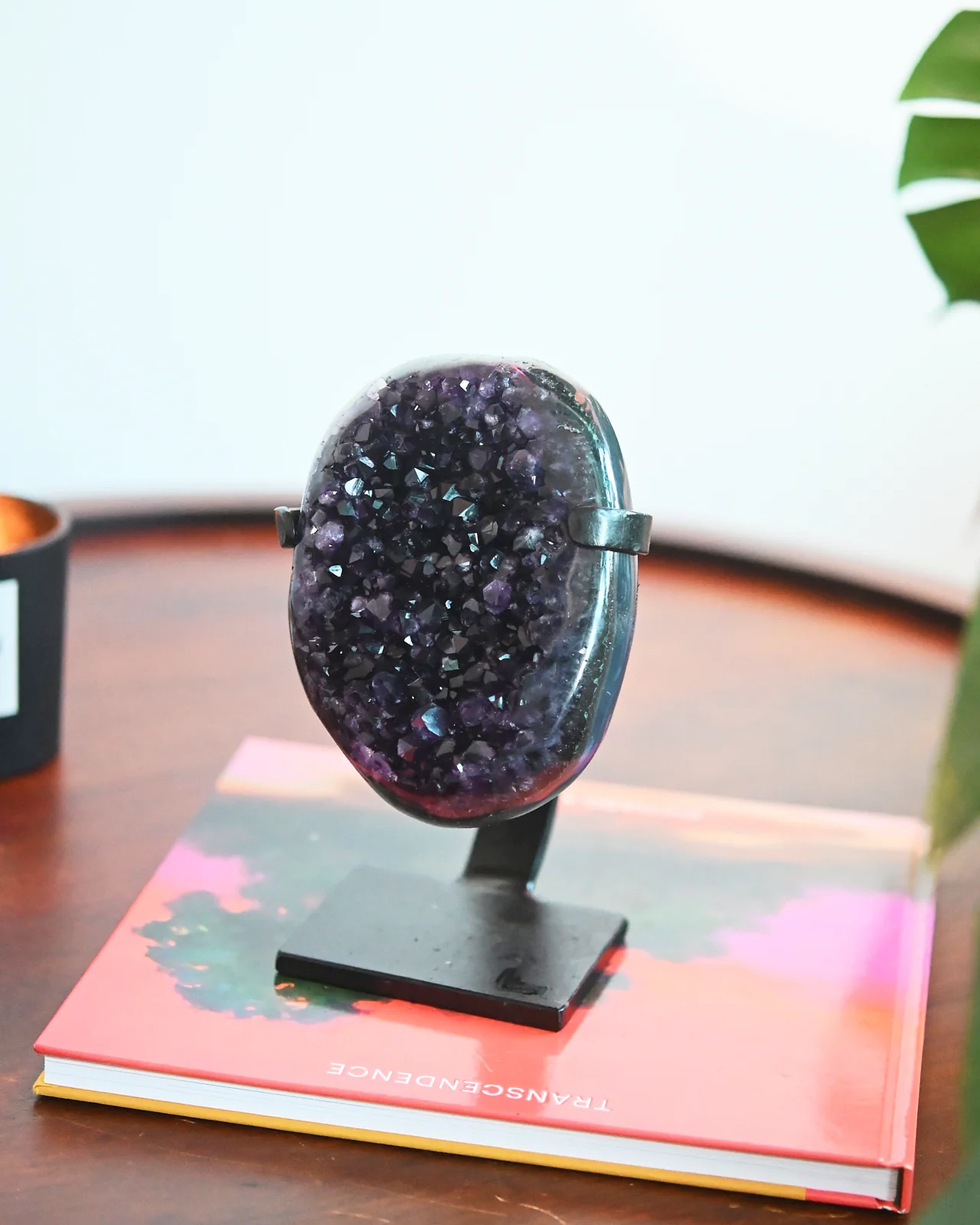 Amethyst Crystal Geode on Stand 4.6lbs - Image 7