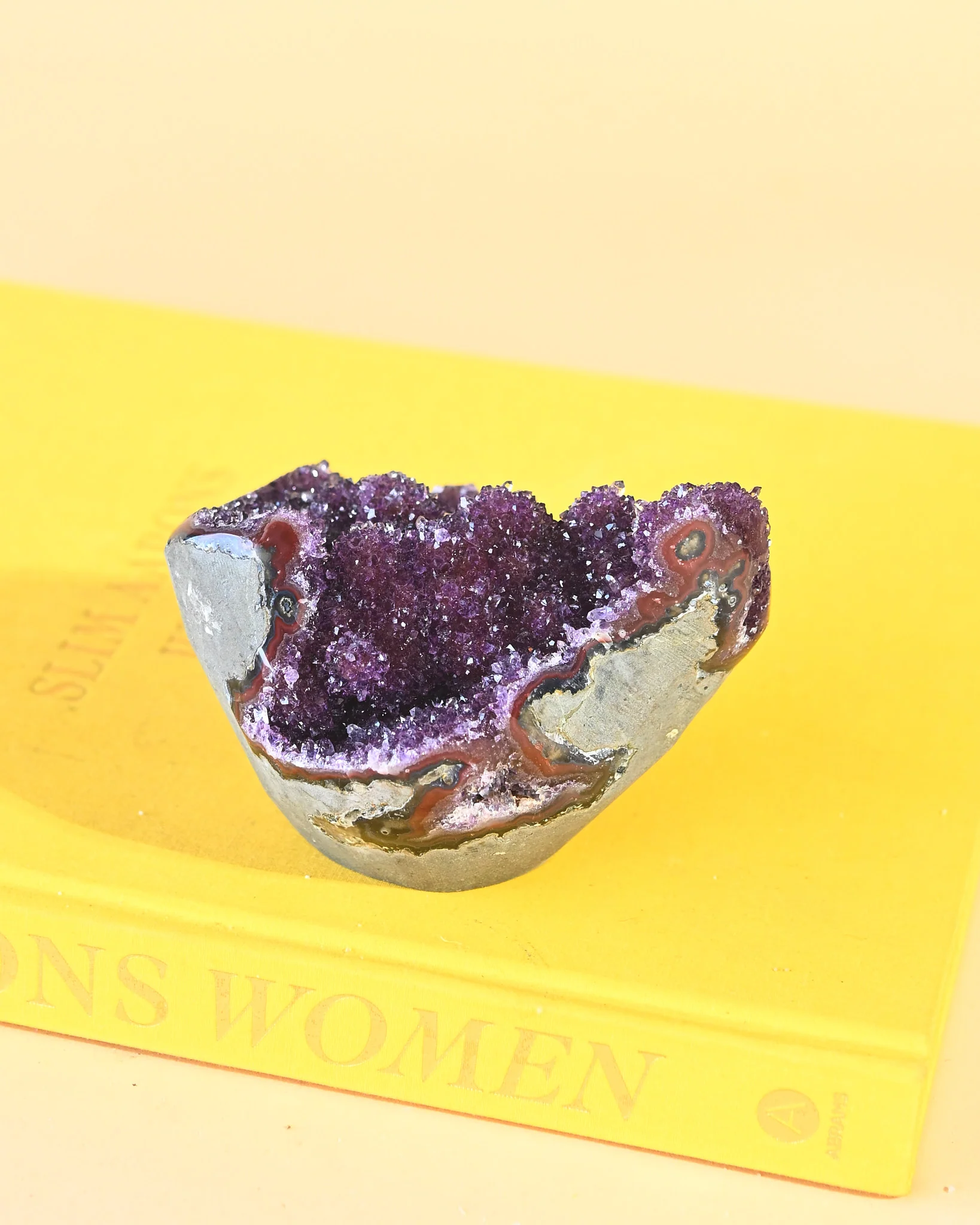 Amethyst Druzy Geode
