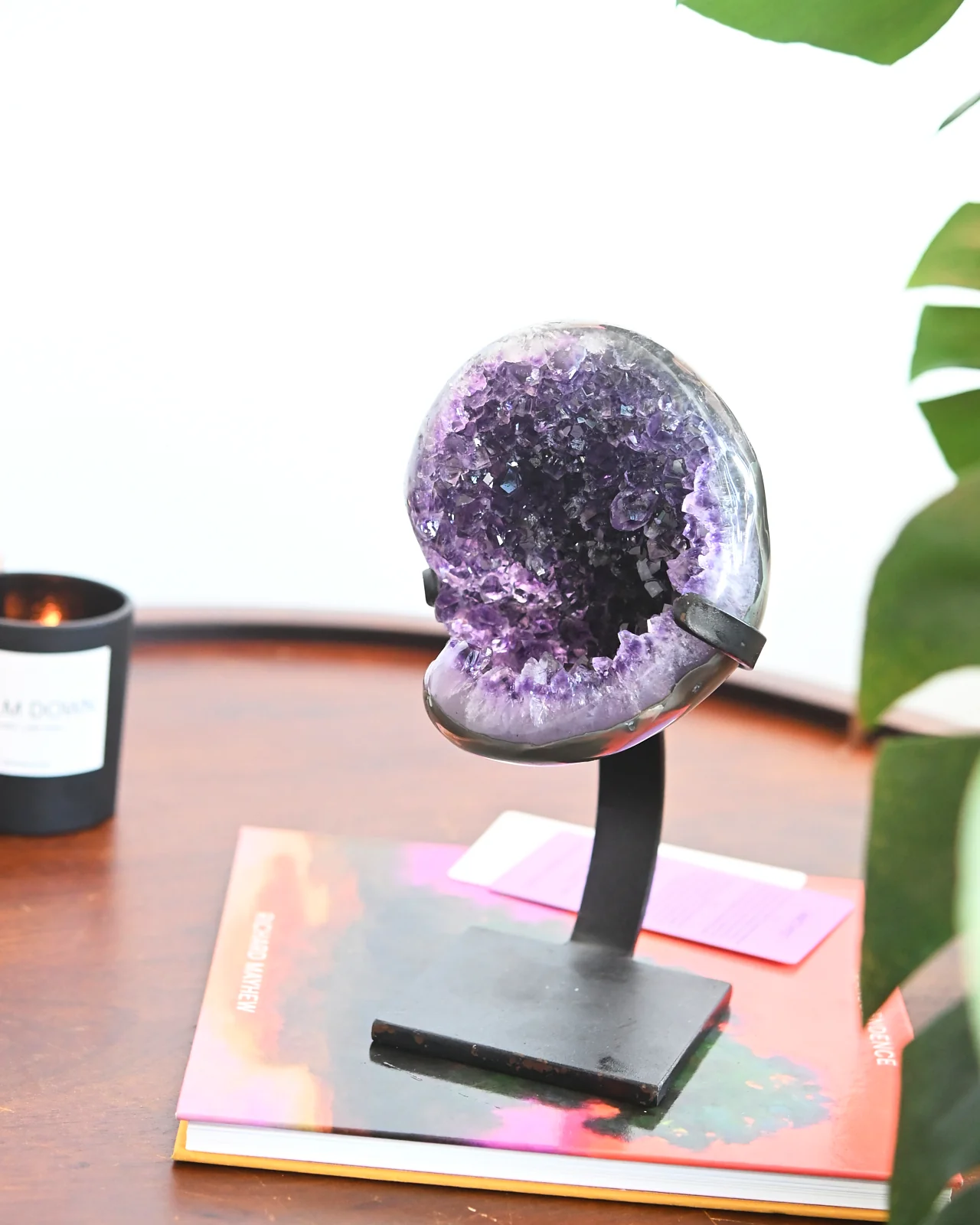 Amethyst Geode on Stand 5.2lbs - Image 5