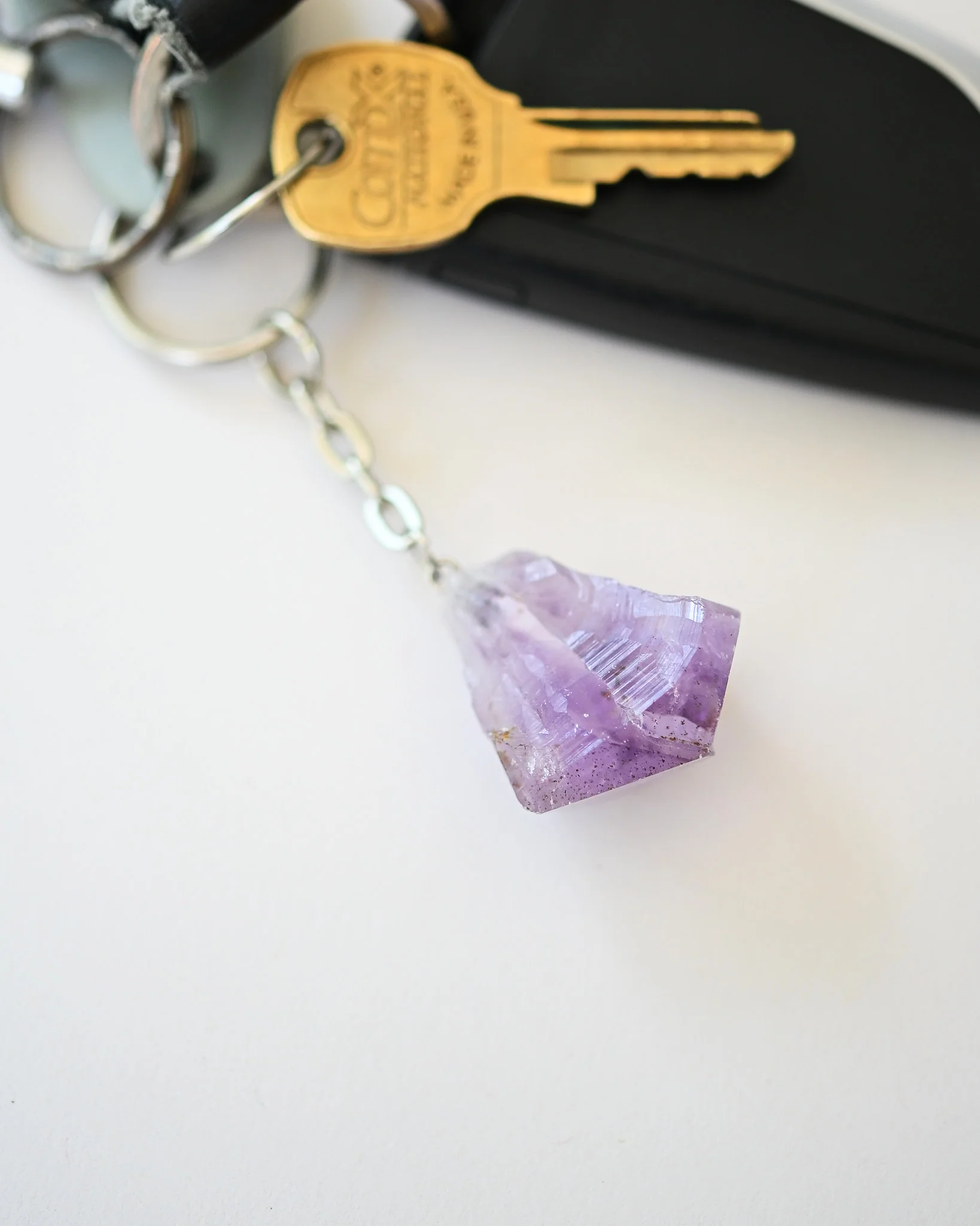 Amethyst Keychain - Protect + Calm - Image 5