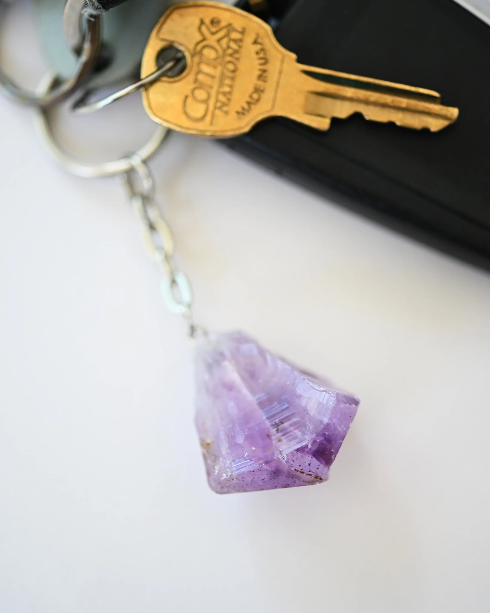 Amethyst Keychain - Protect + Calm - Image 6