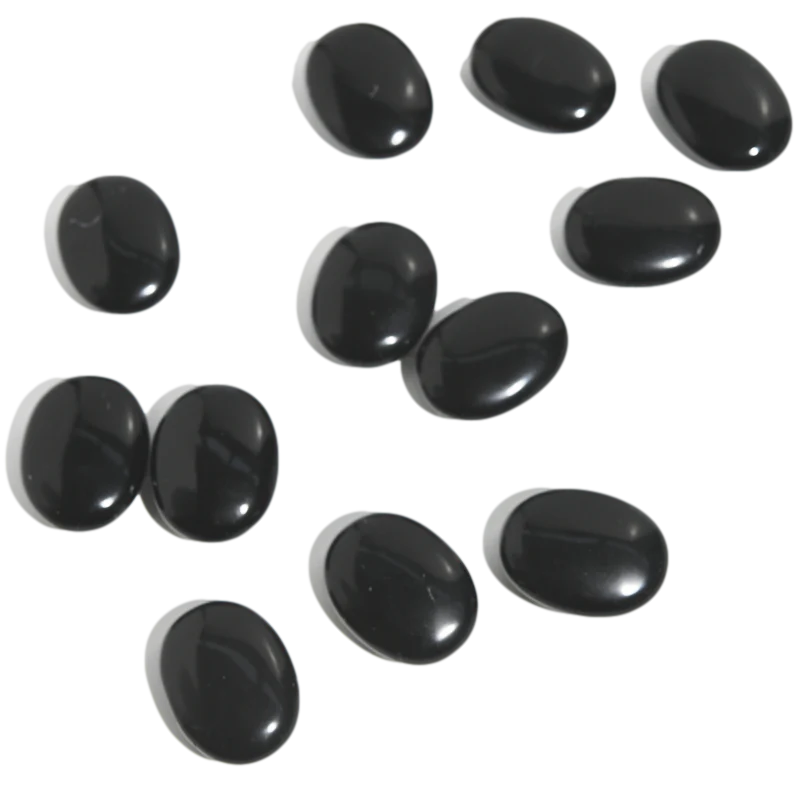 Black Obsidian Palm Stone - Image 3