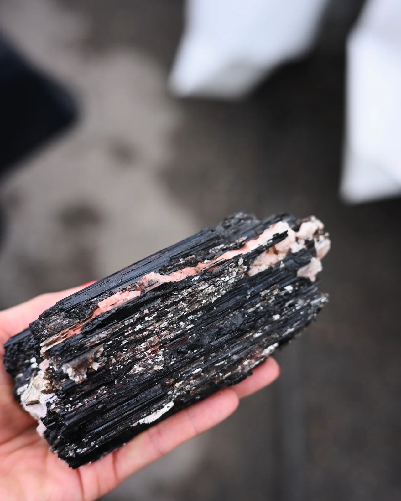 Black Tourmaline with Mica Cluster, Brazil - Image 4