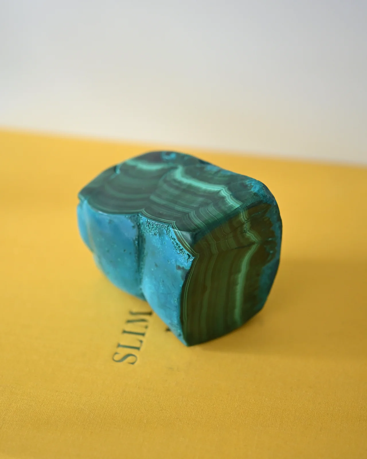 Chrysocolla Malachite freeform 4 inch - Image 5