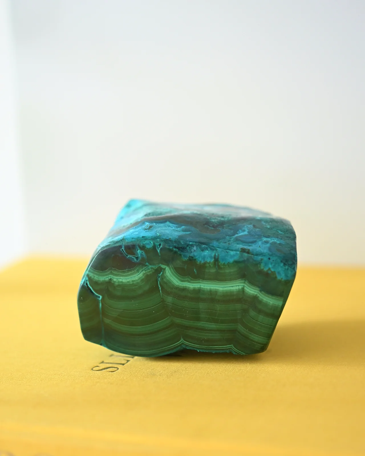 Chrysocolla Malachite freeform 4 inch - Image 7