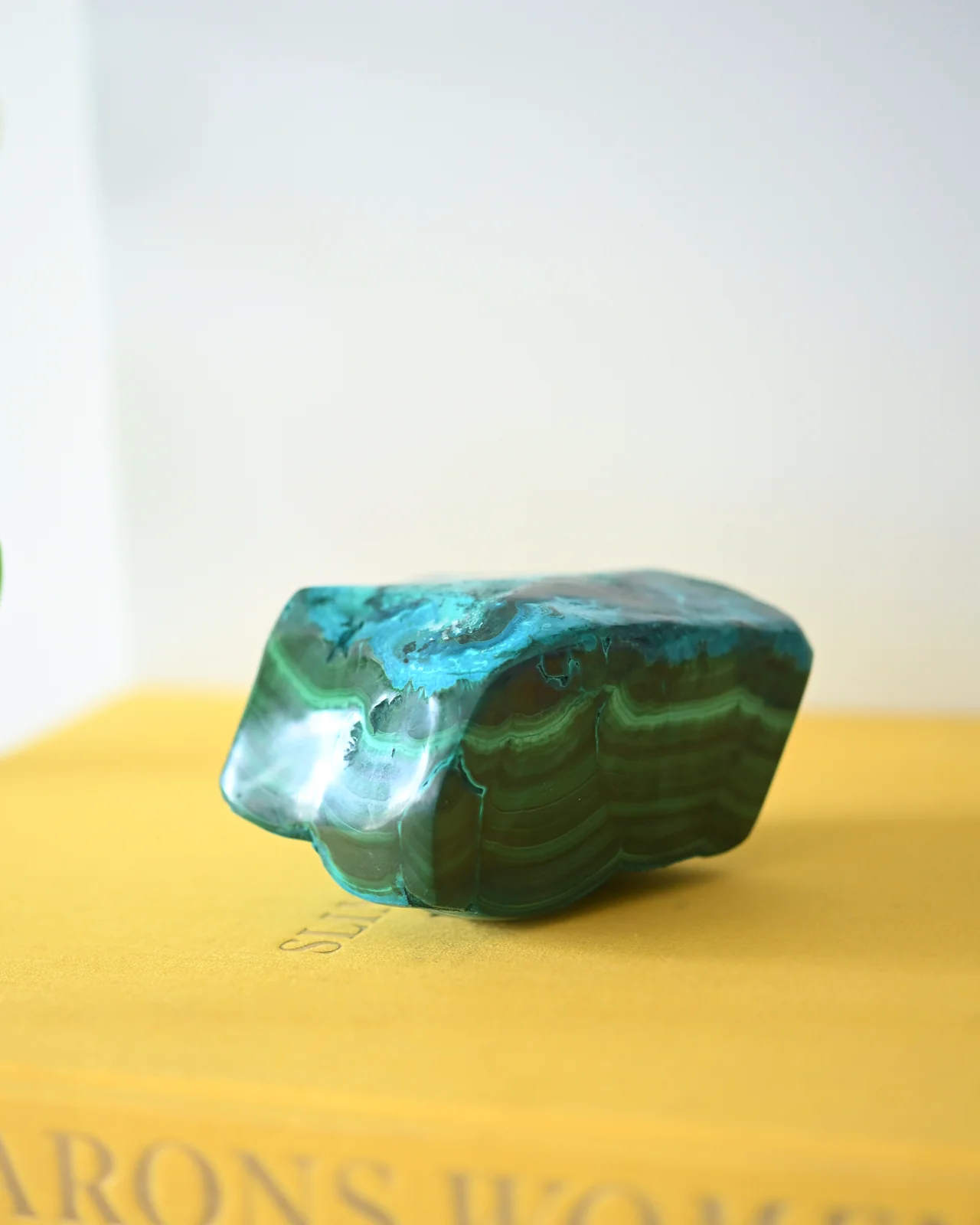 Chrysocolla Malachite freeform 4 inch - Image 8