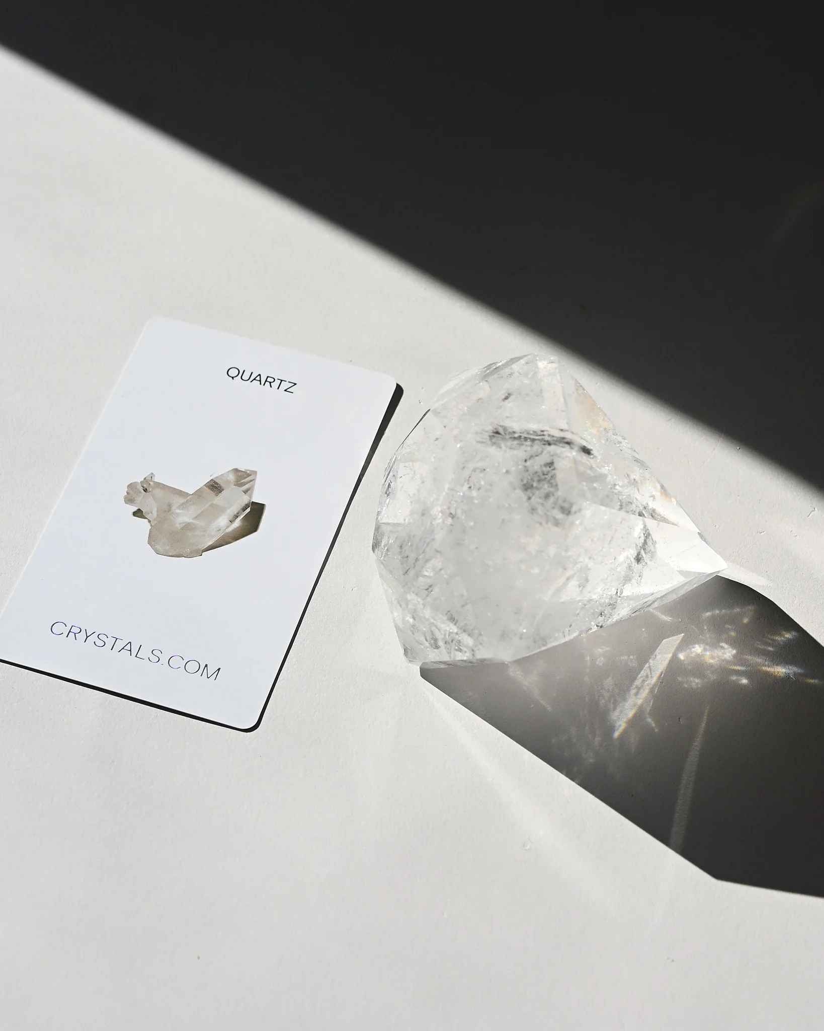 Clear Quartz Diamond - Image 11