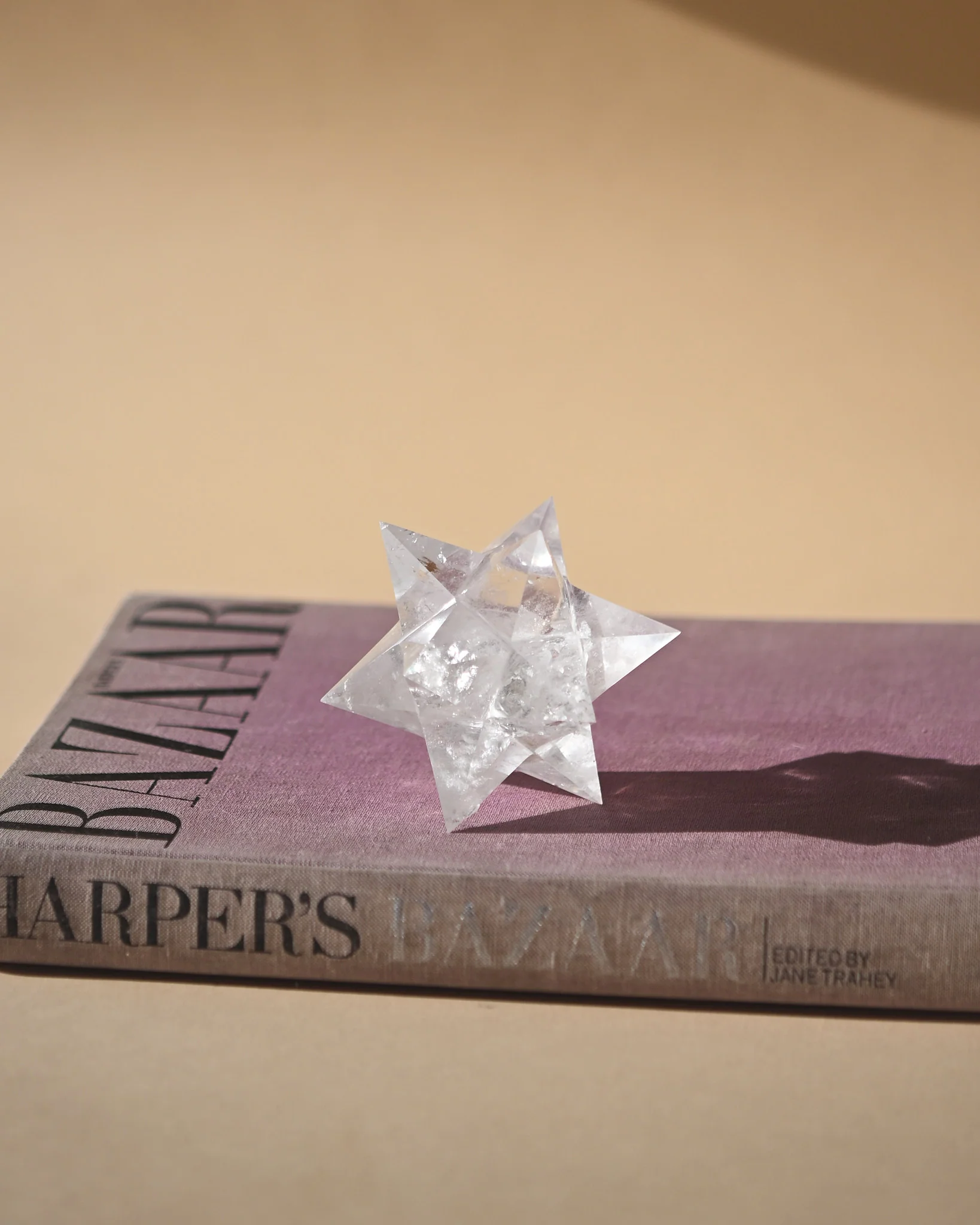 Clear Quartz Merkaba Star - Image 3