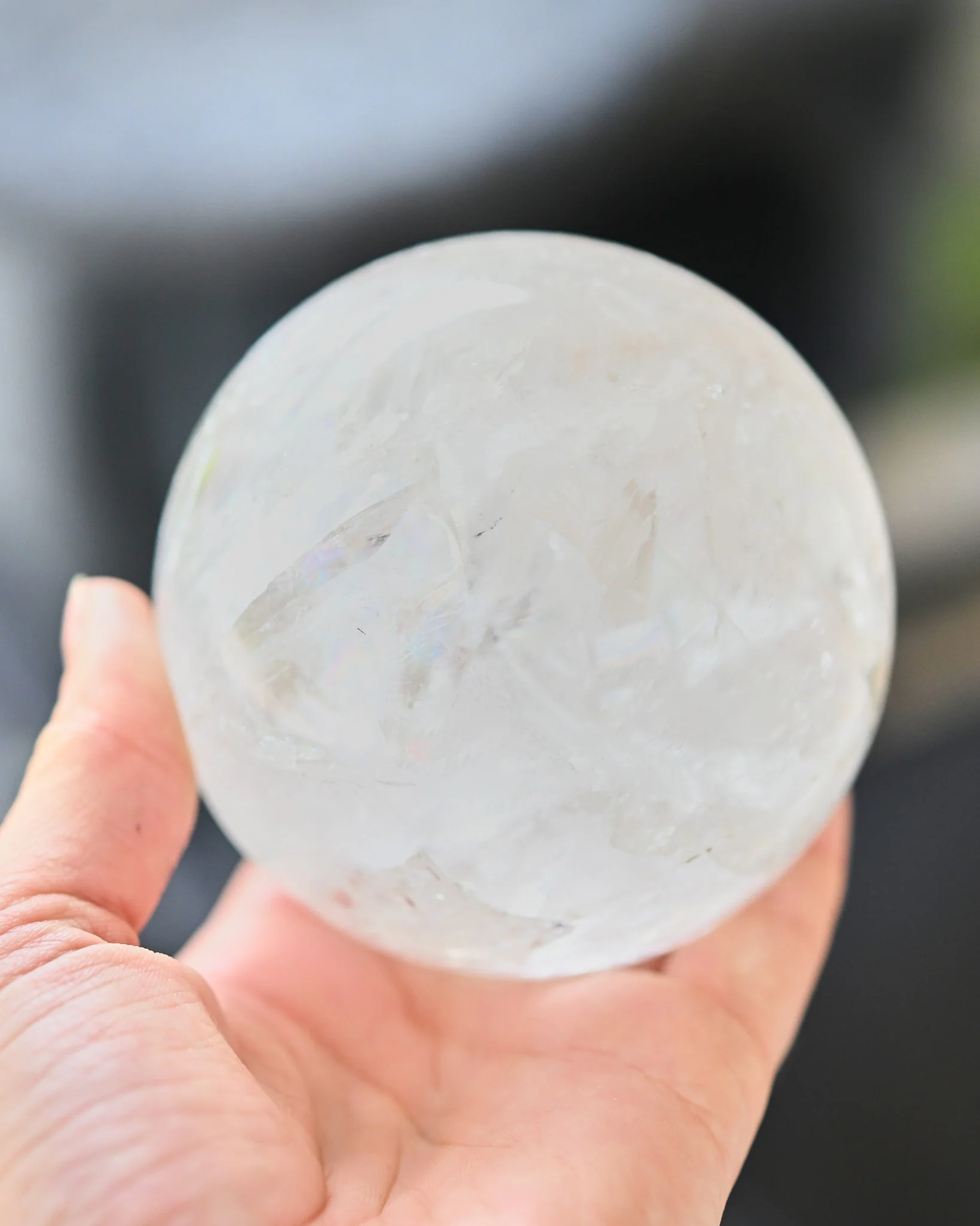 Clear Quartz Sphere 2lbs - Image 8