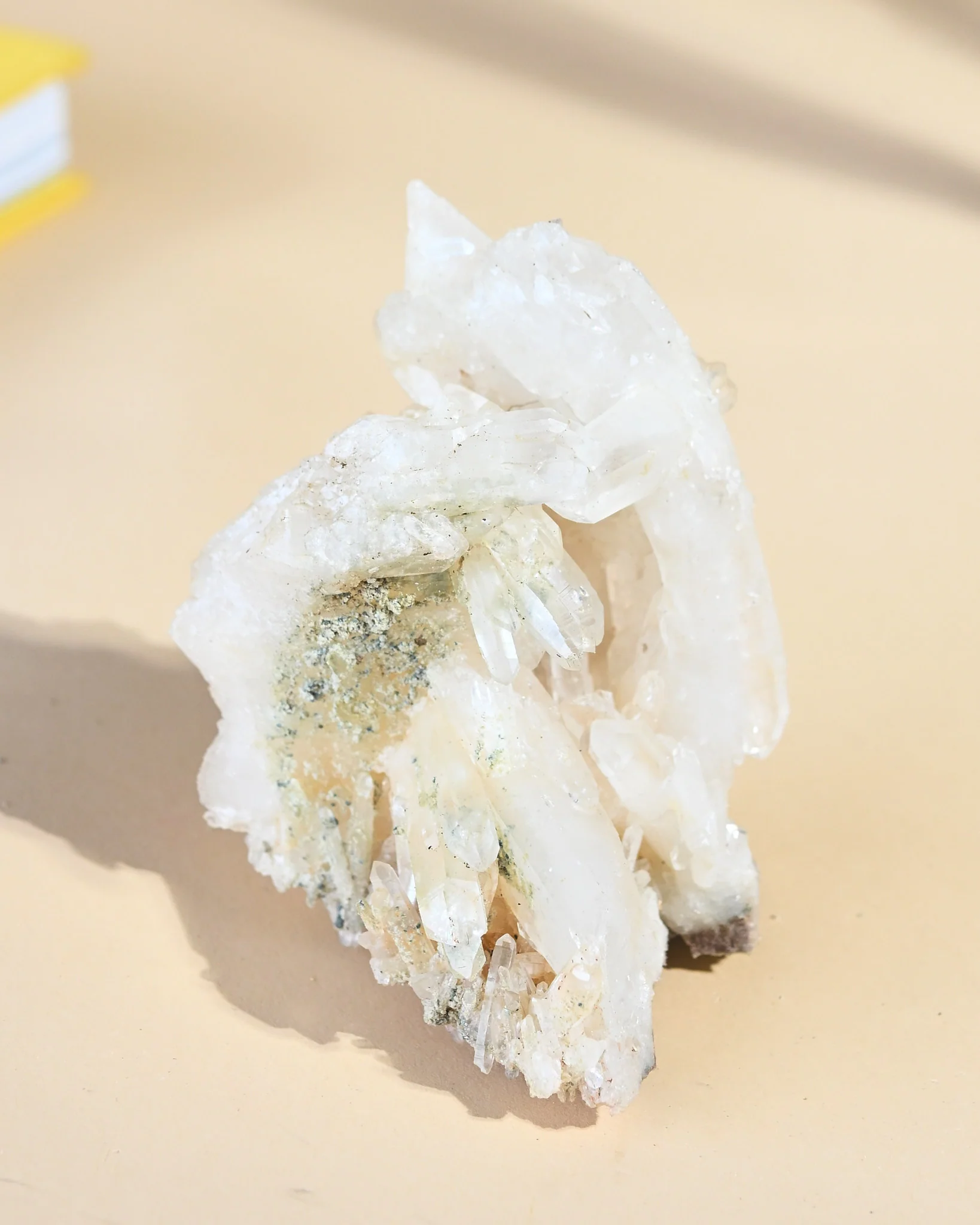 Curved Self-Healed Colombian Lemurian Quartz - Image 9