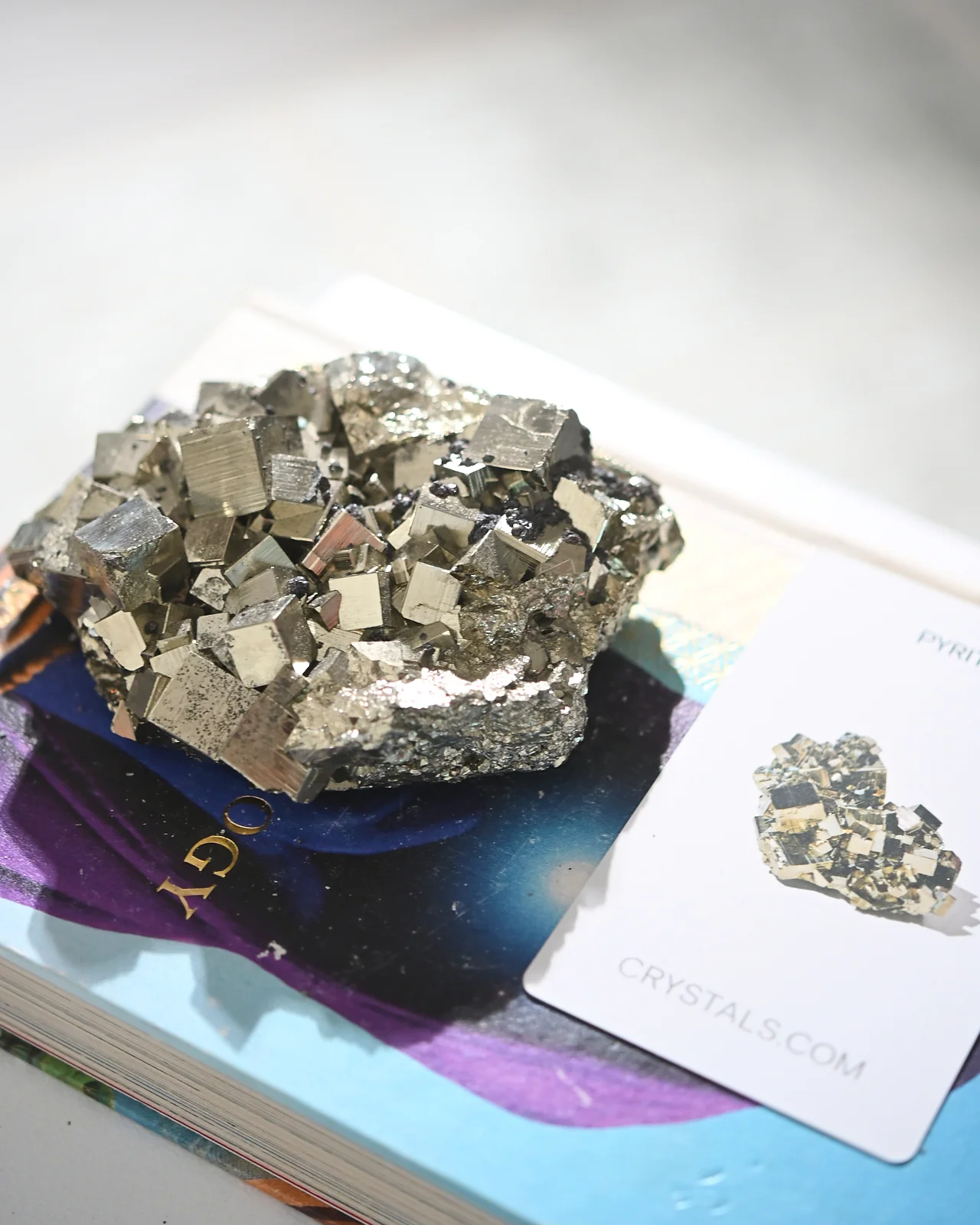 Cubic Pyrite Cluster 2.8lbs - Image 7