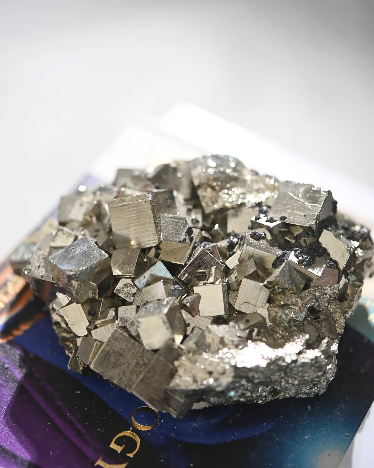 Cubic Pyrite Cluster 2.8lbs - Image 8