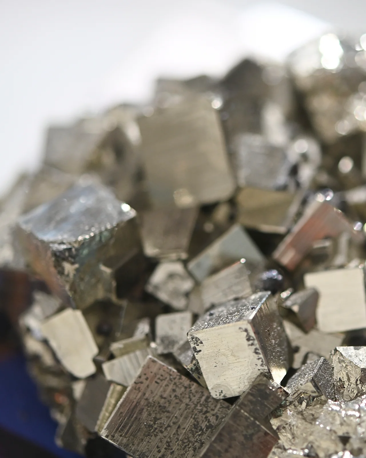 Cubic Pyrite Cluster 2.8lbs - Image 9