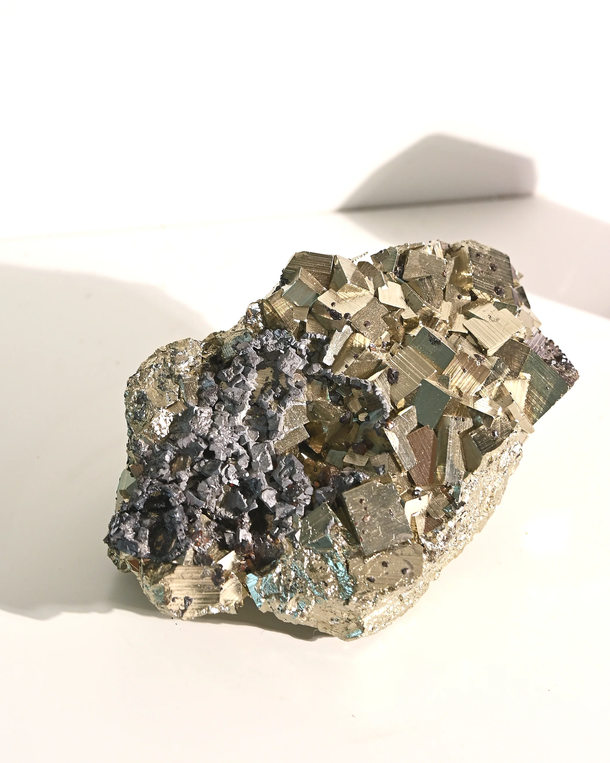 Cubic Pyrite w Sphalerite 1.8lbs - Image 4