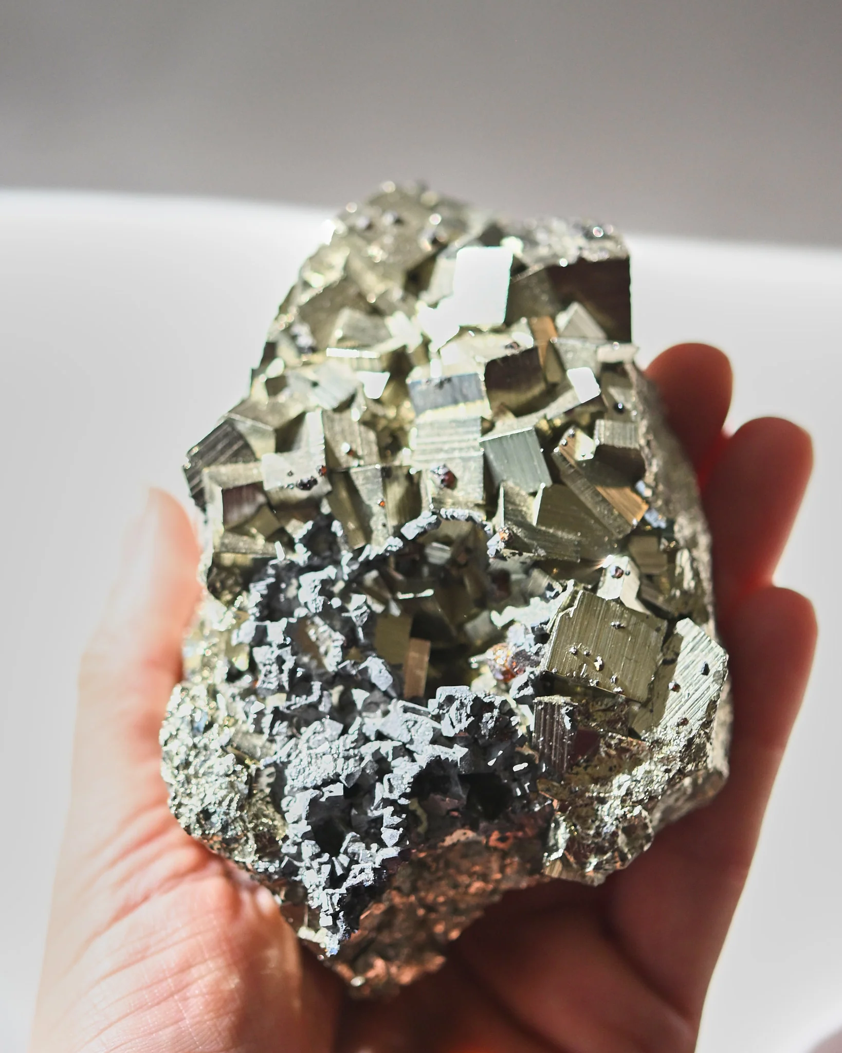 Cubic Pyrite w Sphalerite 1.8lbs - Image 7