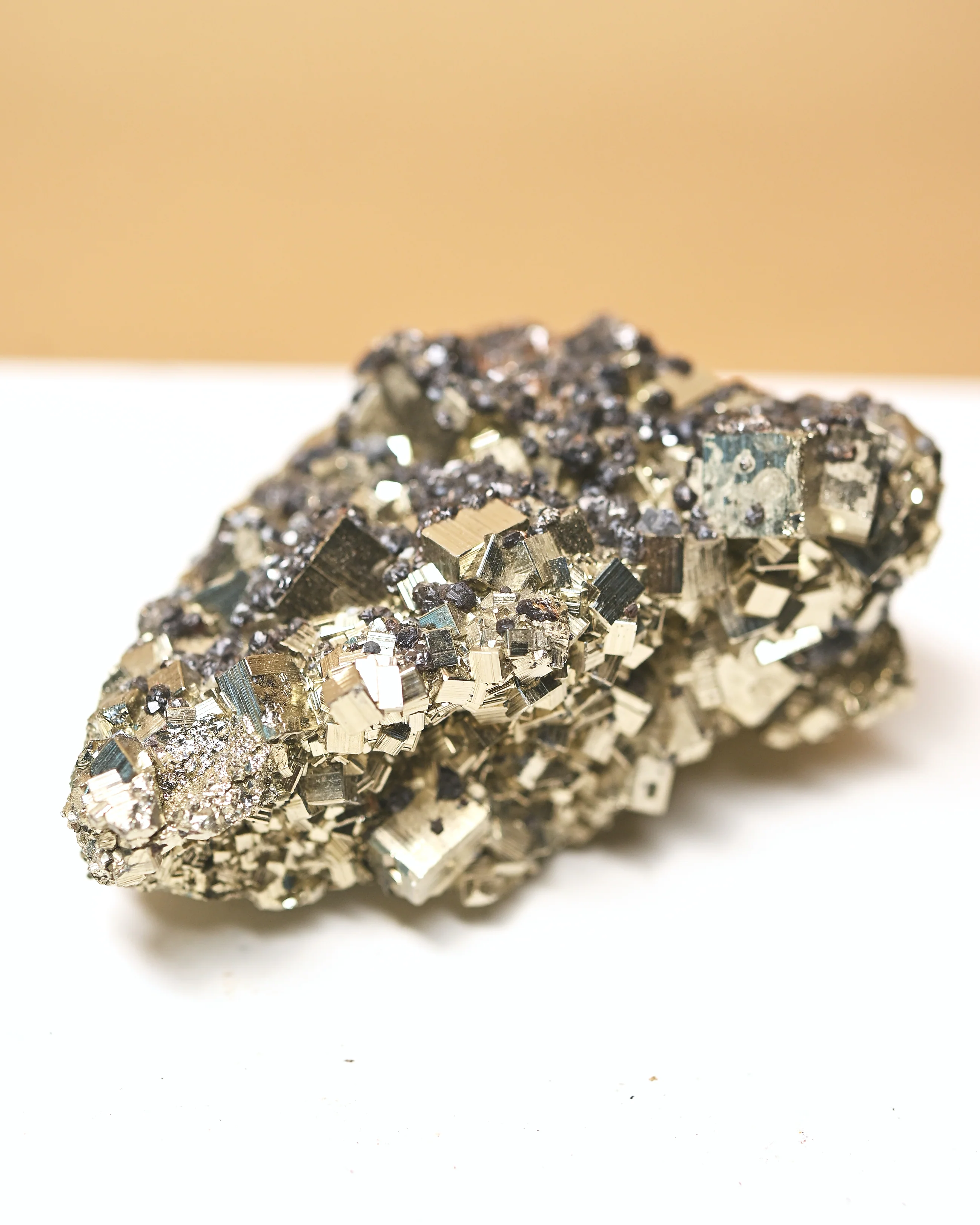 Cubic Pyrite w Galena 1.5lbs - Image 7