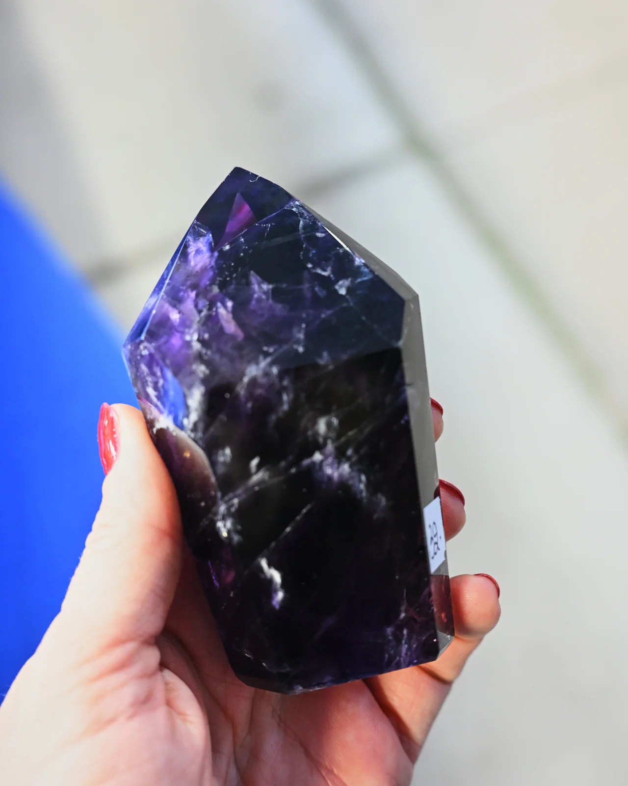 Deep Purple Amethyst Tower – Brazil (4") - Image 3