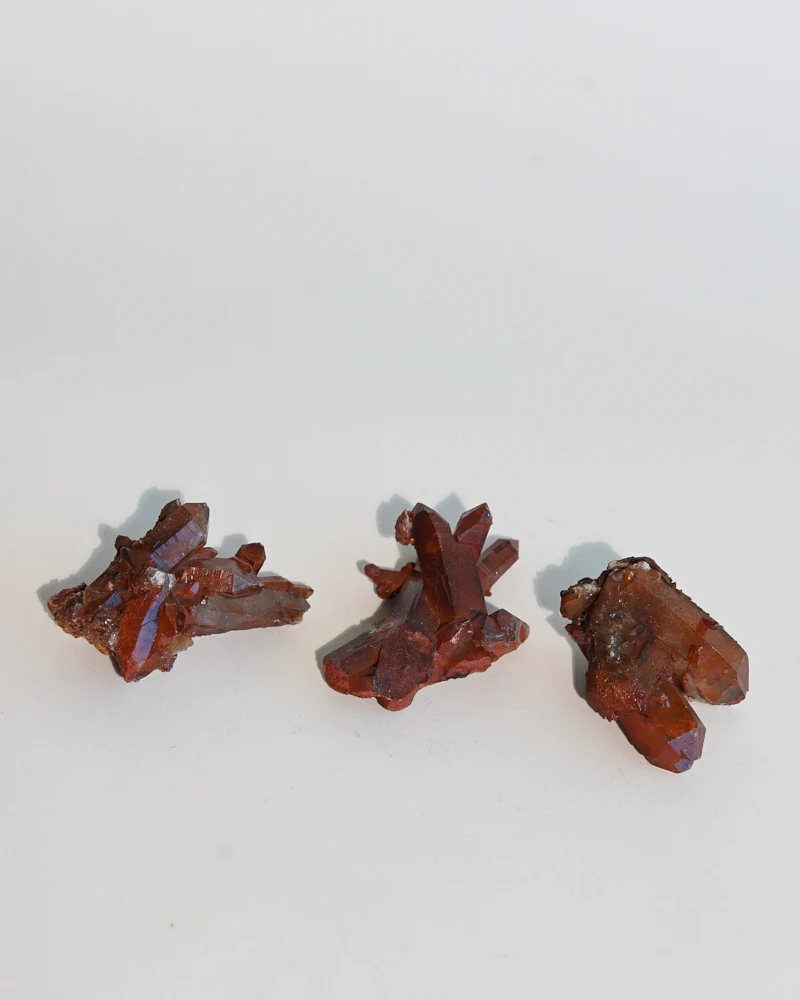 Fire Hematite Quartz Cluster - Image 4