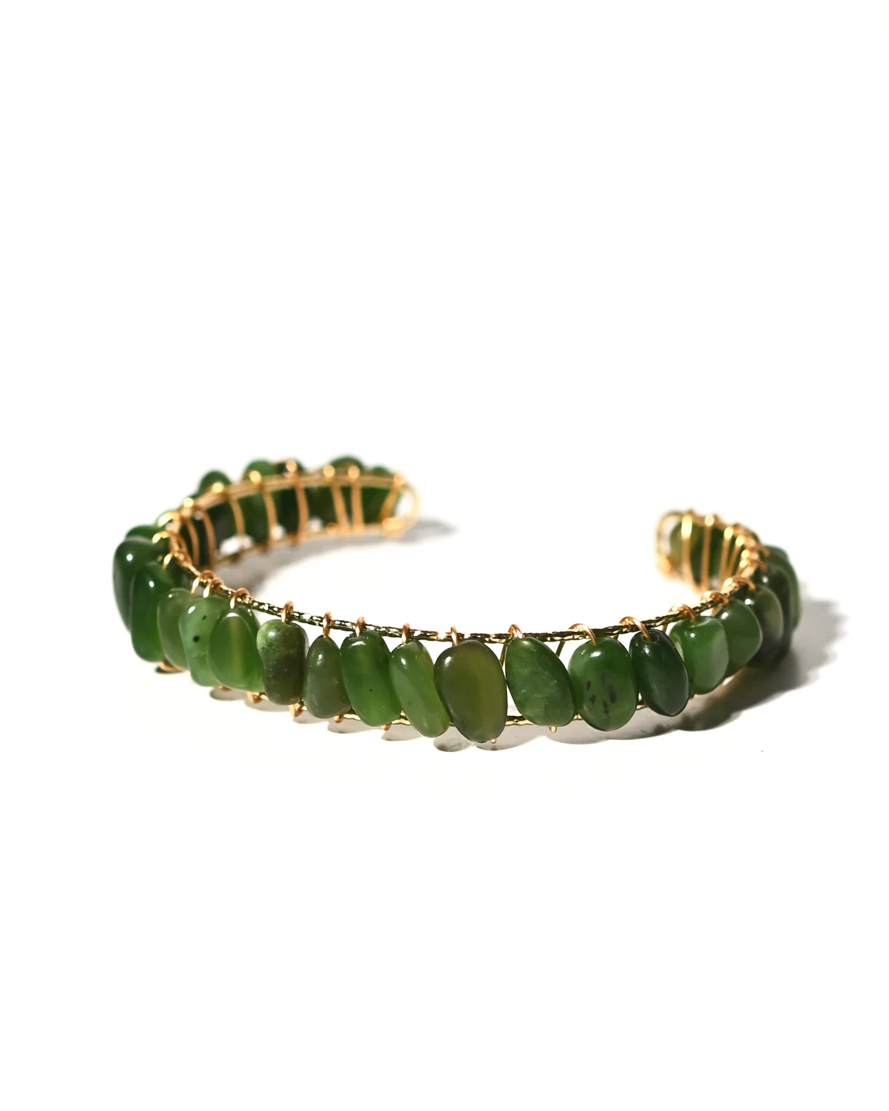 Green Jade Bangle - Image 3