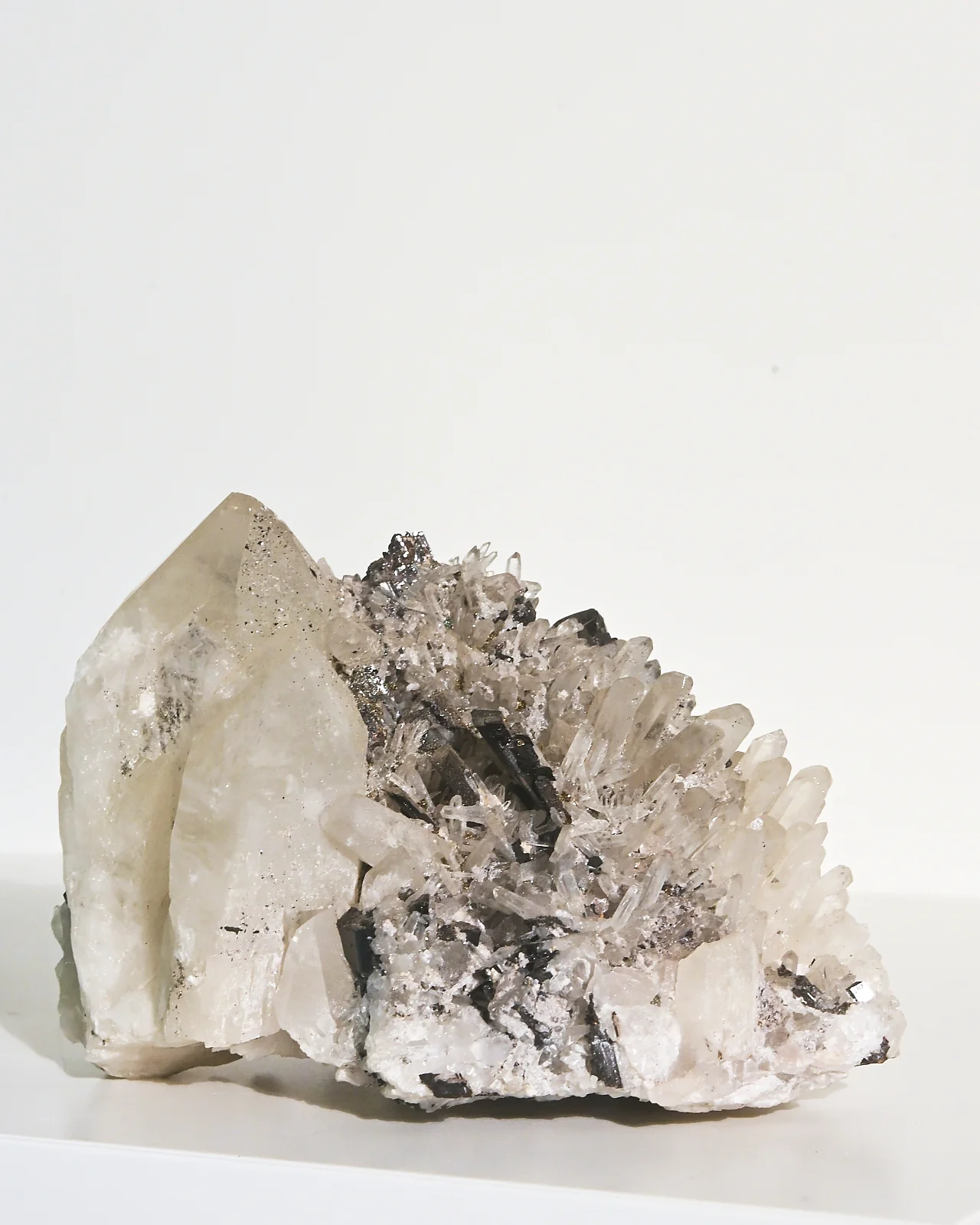 Hubnerite with Quartz 4inch - Image 6