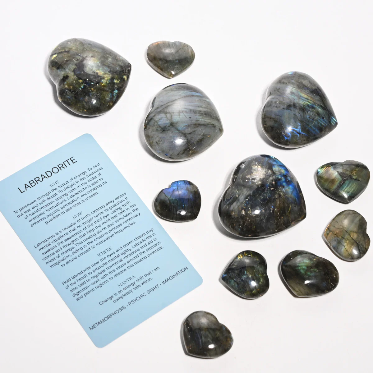Labradorite Heart - Intuition + Inspiration - Image 4