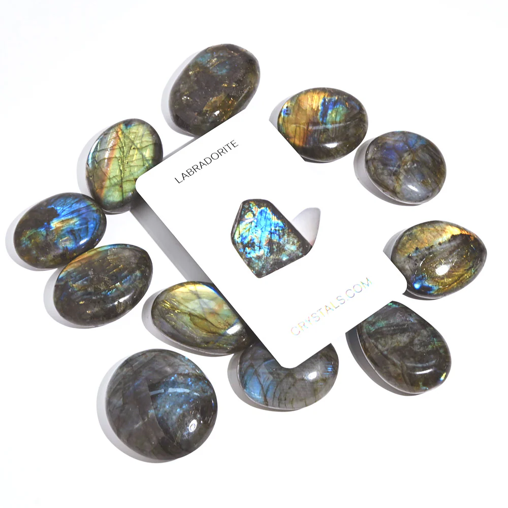 Labradorite Palm Stone - Image 3