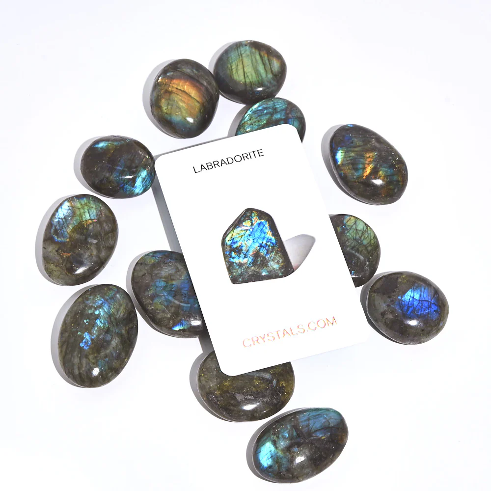 Labradorite Palm Stone - Image 5