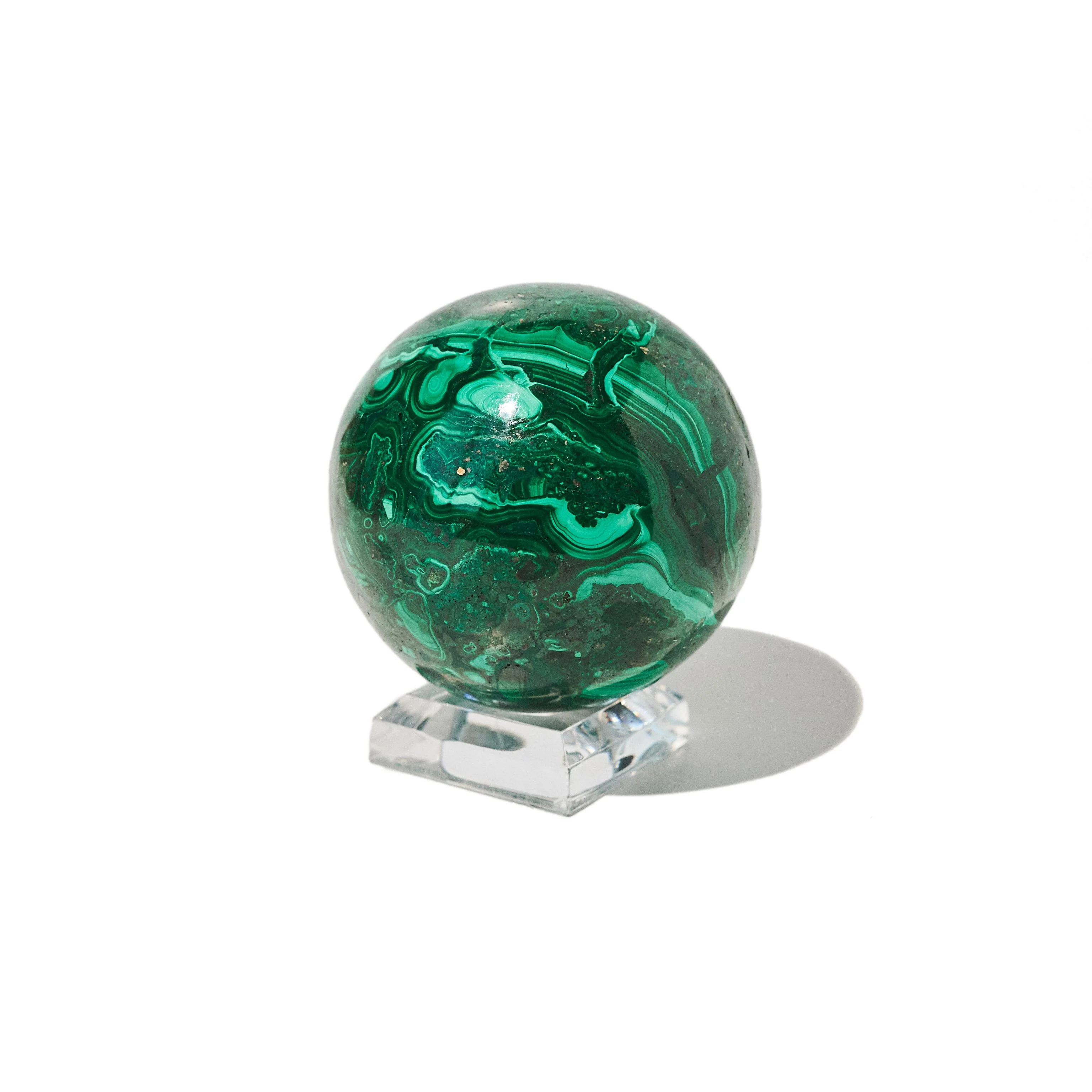 Malachite Sphere - Image 4