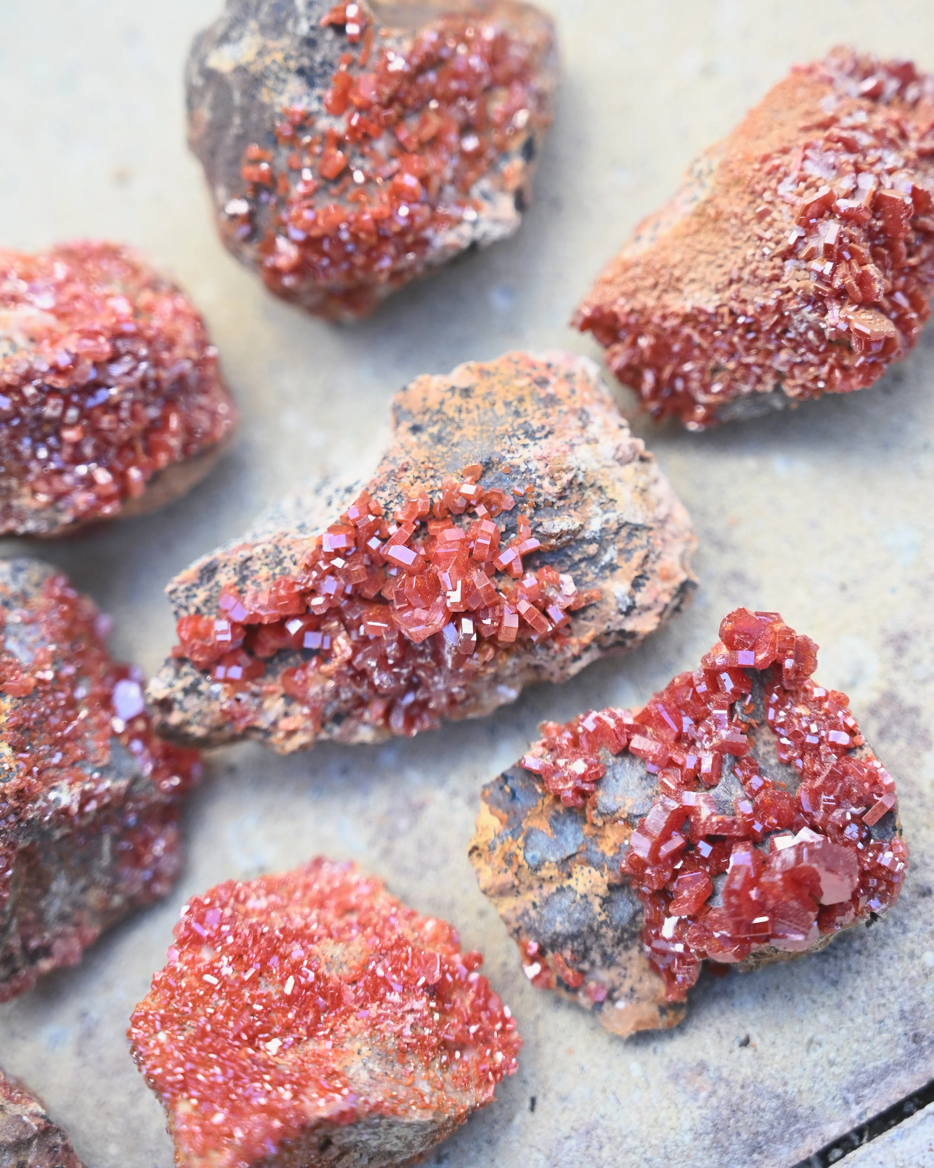 Mini Vanadinite specimen - Image 12