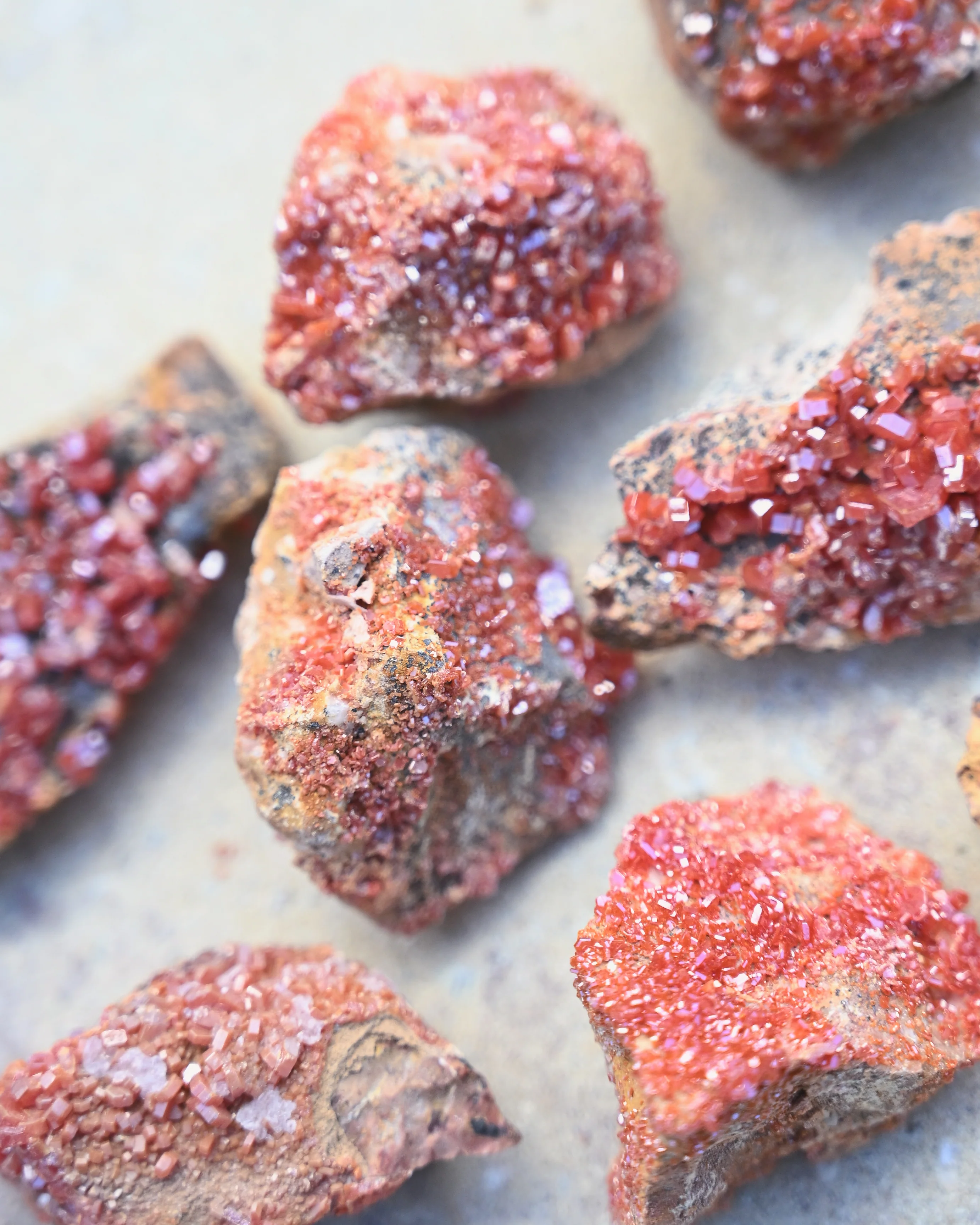 Mini Vanadinite specimen - Image 13