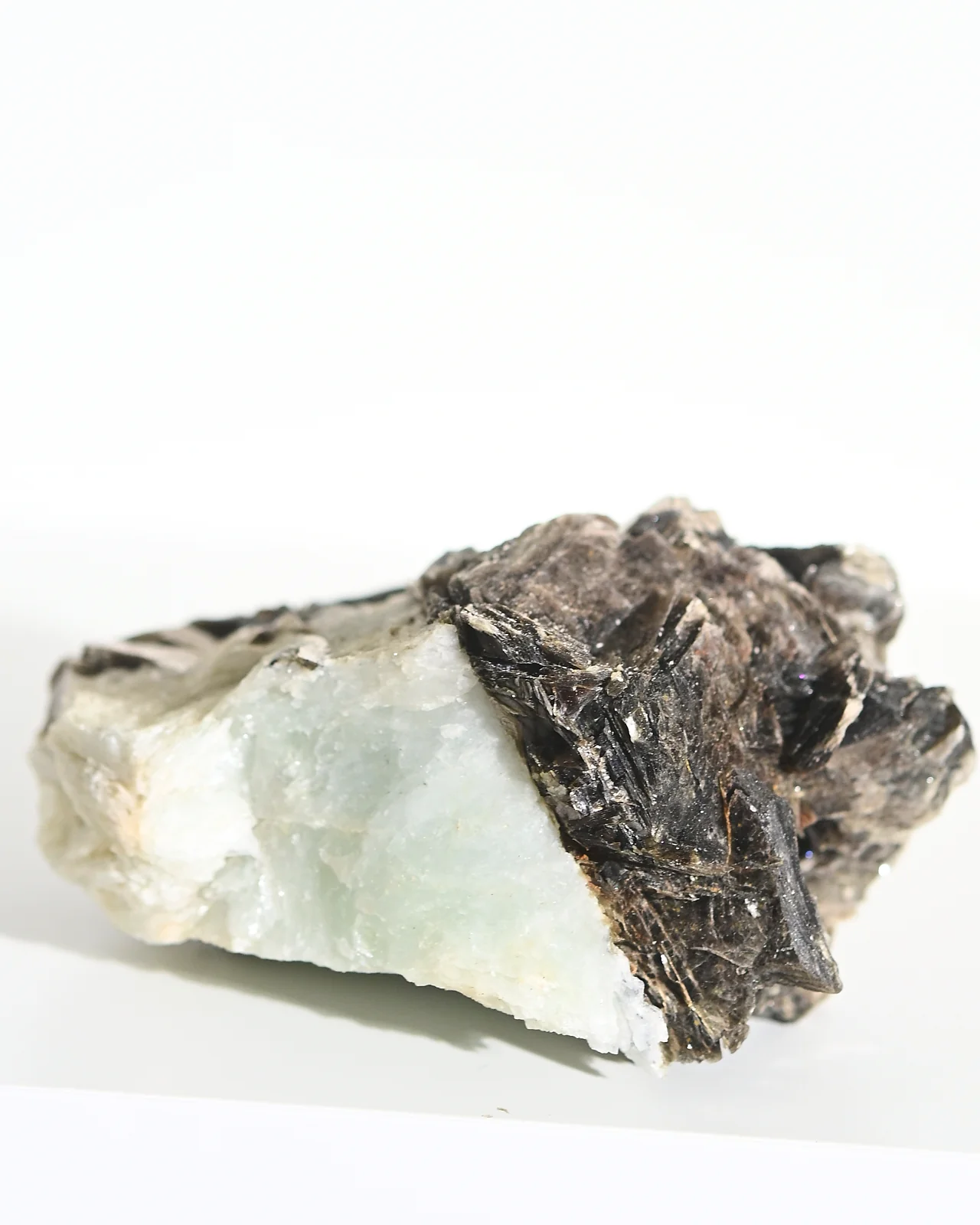 Muscovite + Aquamaine Rough 4in - Image 5
