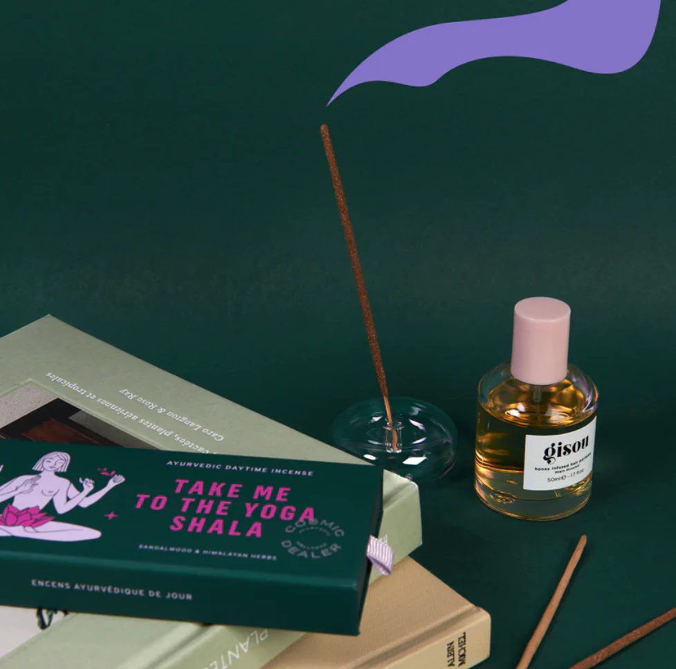 TAKE ME TO THE YOGA SHALA - NATURAL AYURVEDIC INCENSE: DAY & NIGHT - Image 2