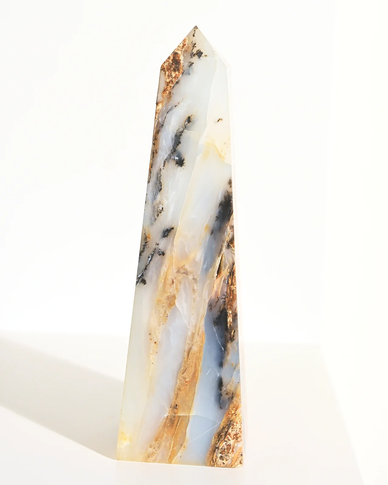 Peruvian Blue Opal Tower 6.5in - Image 4