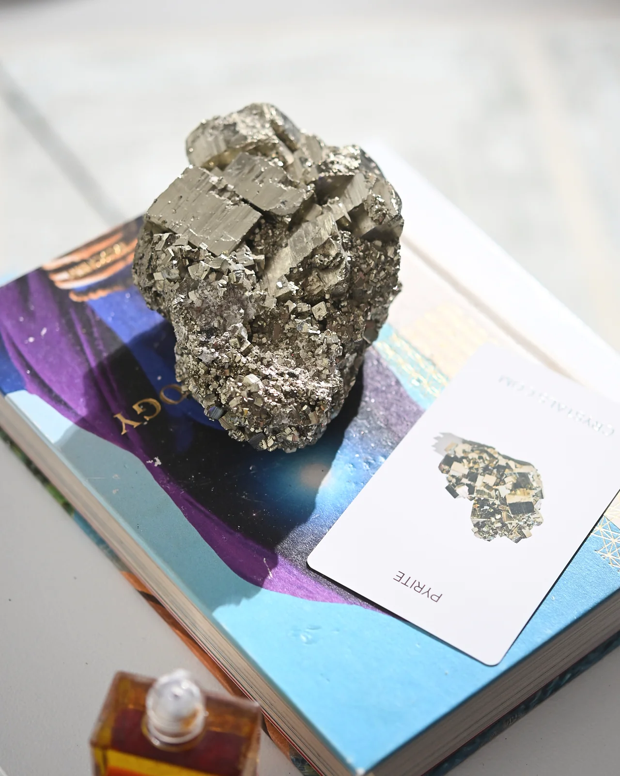 Cubic Pyrite Cluster 3.1lbs - Image 4