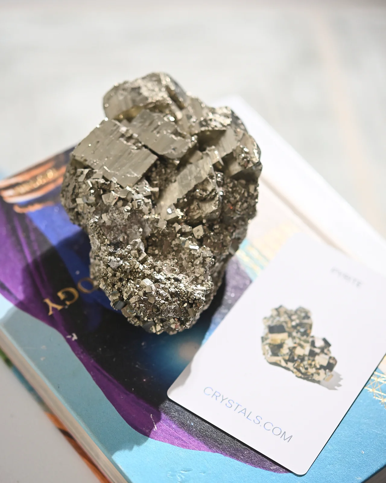 Cubic Pyrite Cluster 3.1lbs - Image 5
