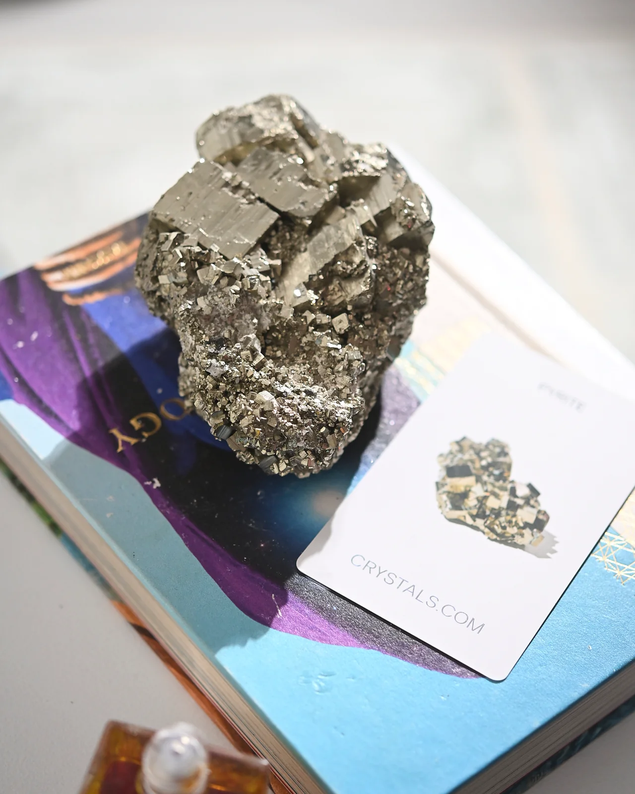 Cubic Pyrite Cluster 3.1lbs - Image 6