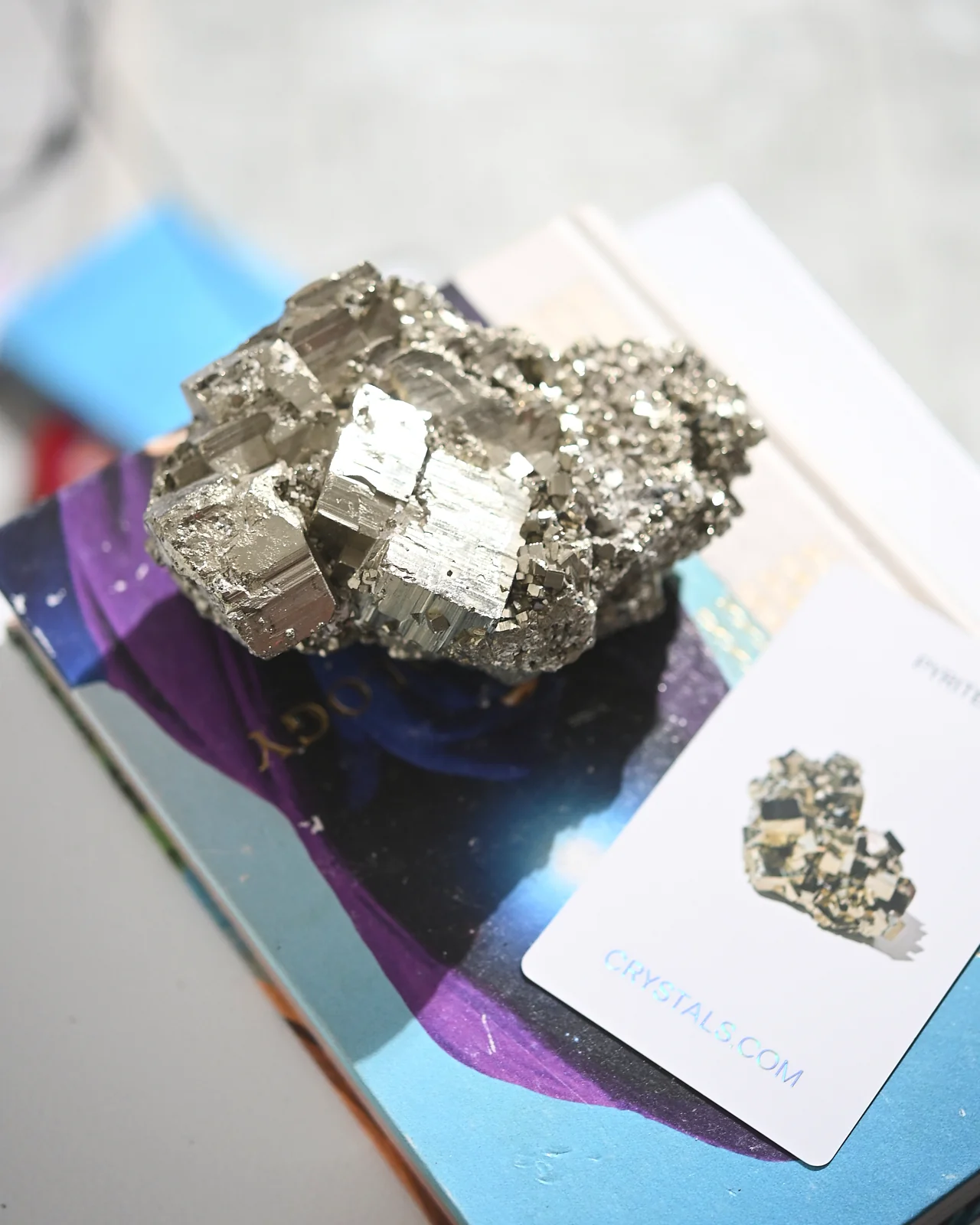 Cubic Pyrite Cluster 3.1lbs - Image 7