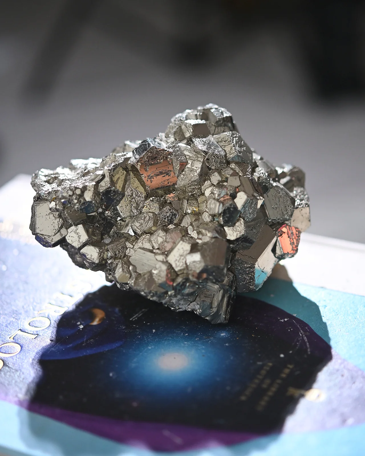 Pyrite Crystal Cluster 2.4lbs - Image 4