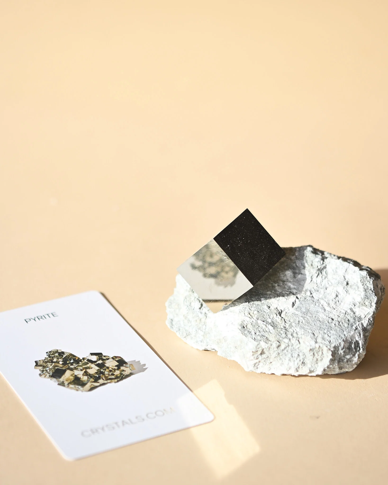Pyrite Cube on Matrix - Image 6