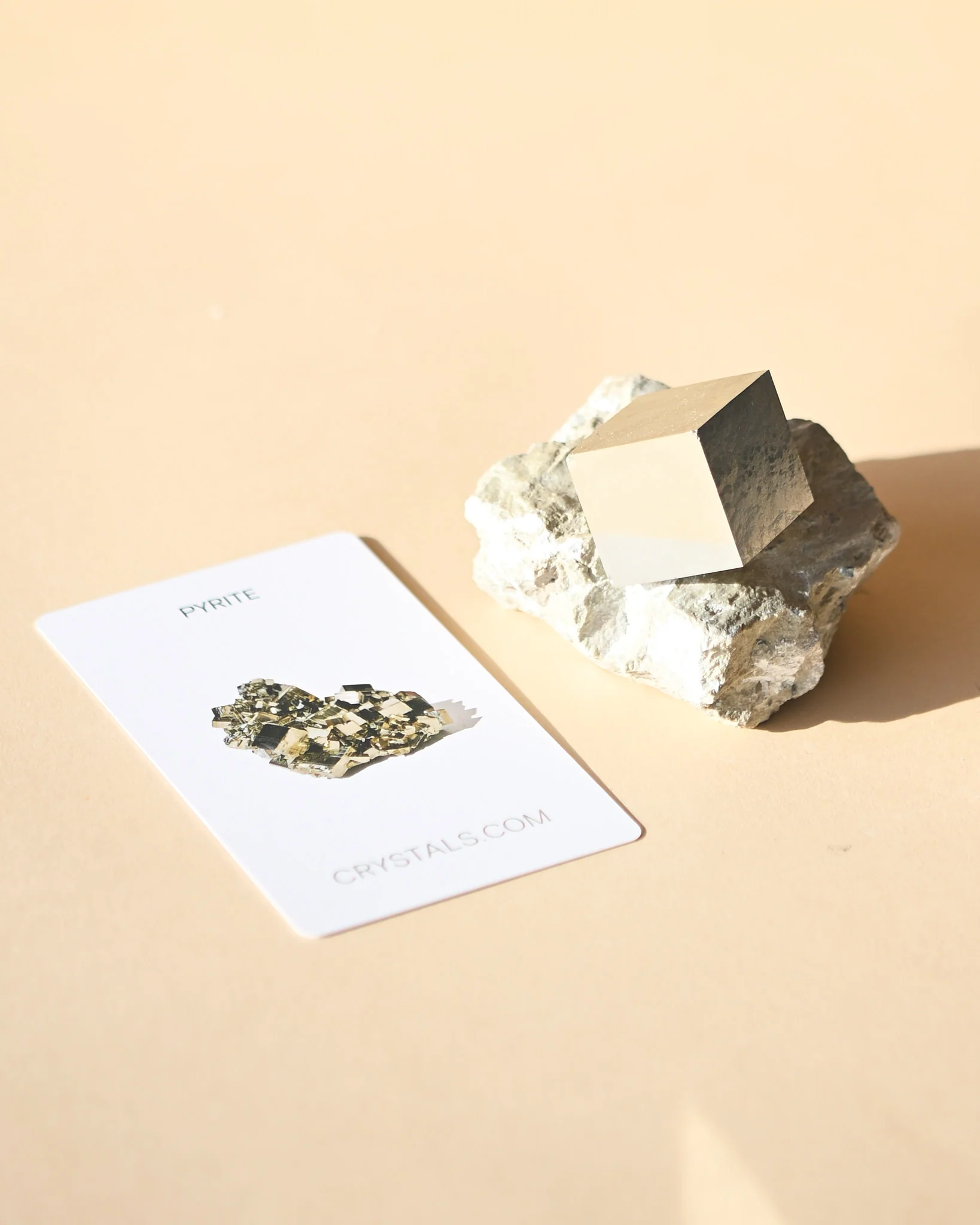 Pyrite Cube on Matrix - Image 6