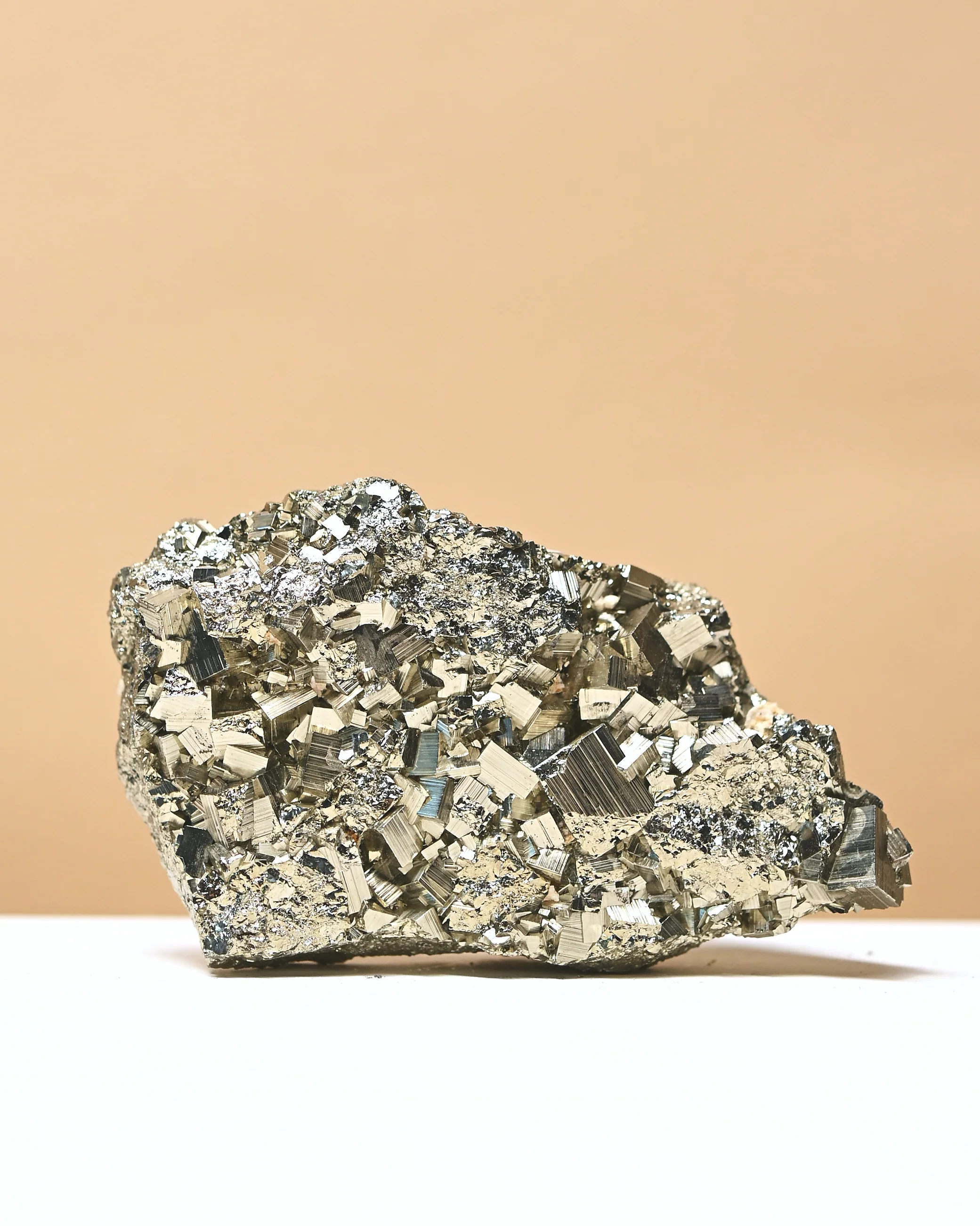 Pyrite Cubic Cluster 1.3lbs - Image 3
